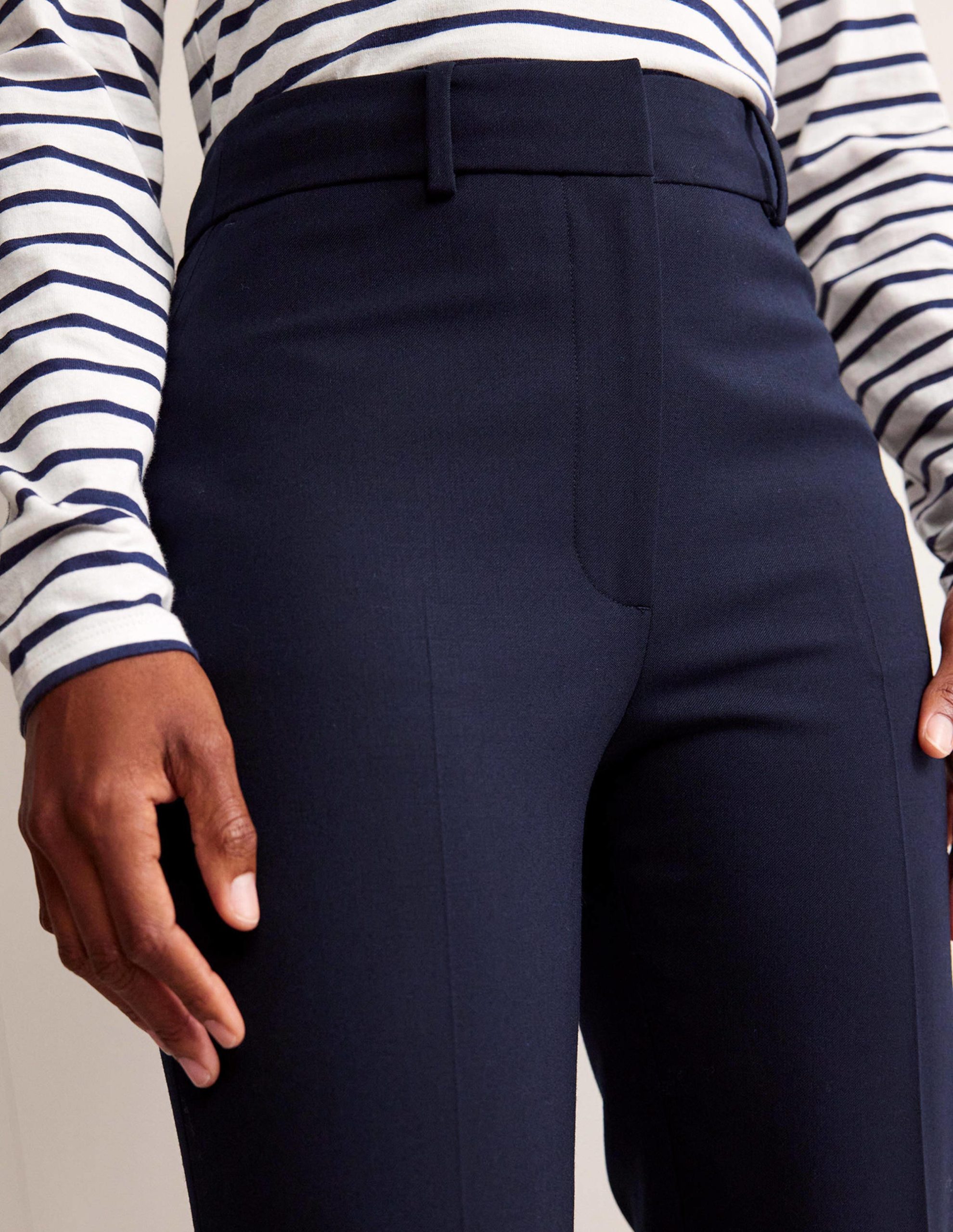 Kew Wool-Twill Pants-Navy - Image 2