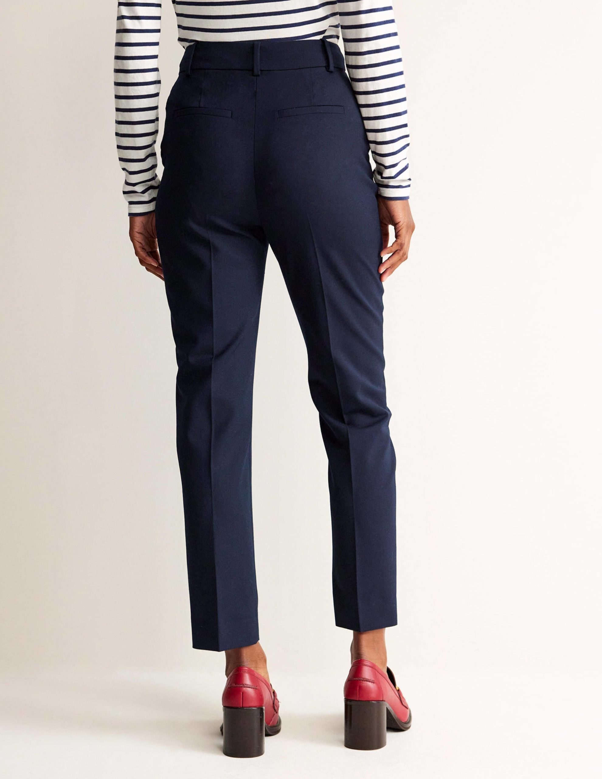 Kew Wool-Twill Pants-Navy - Image 3