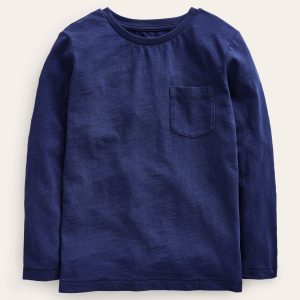Everyday Long Sleeve T-Shirt-College Navy
