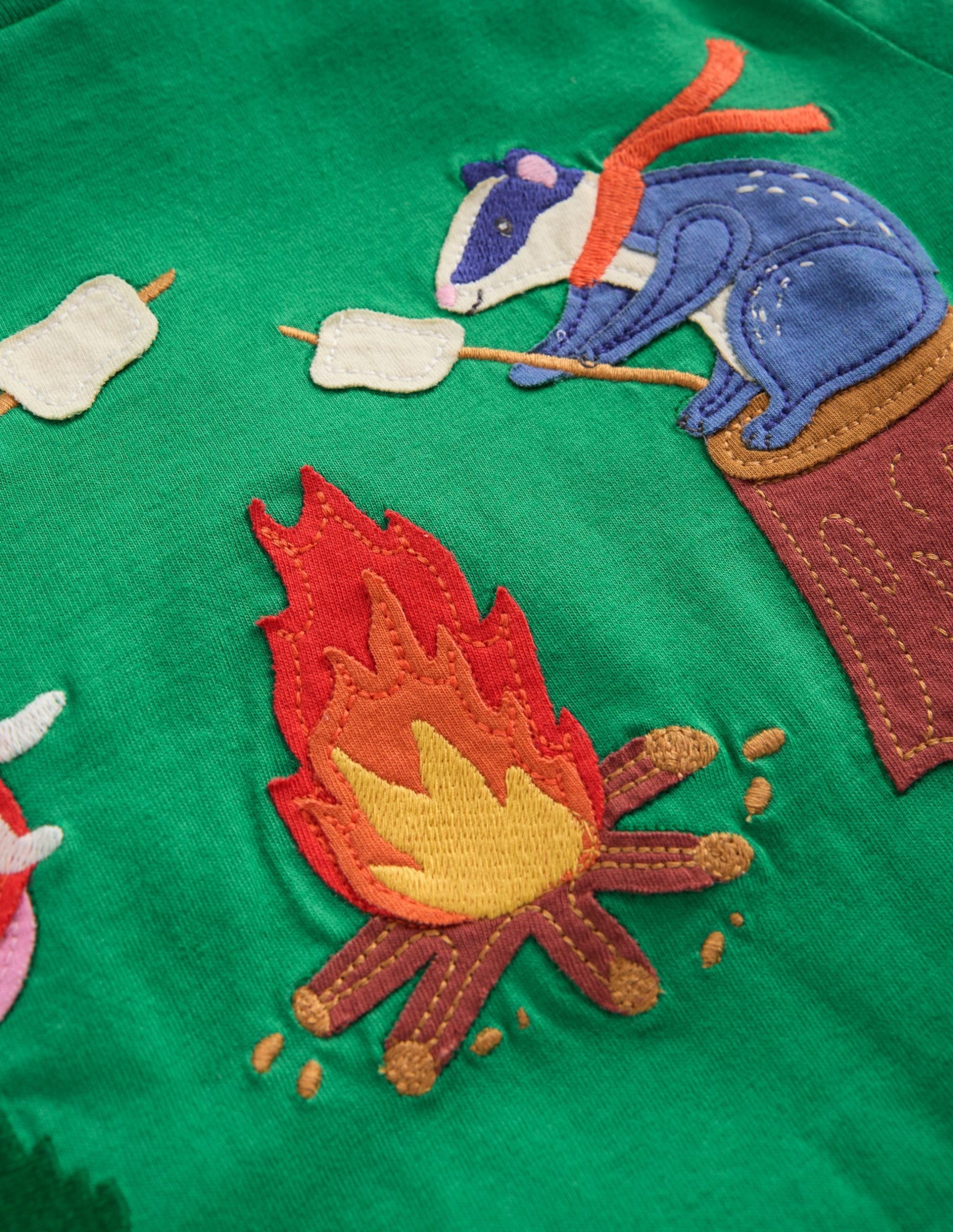 Little Animals T-Shirt-Highland Green Animals - Image 4