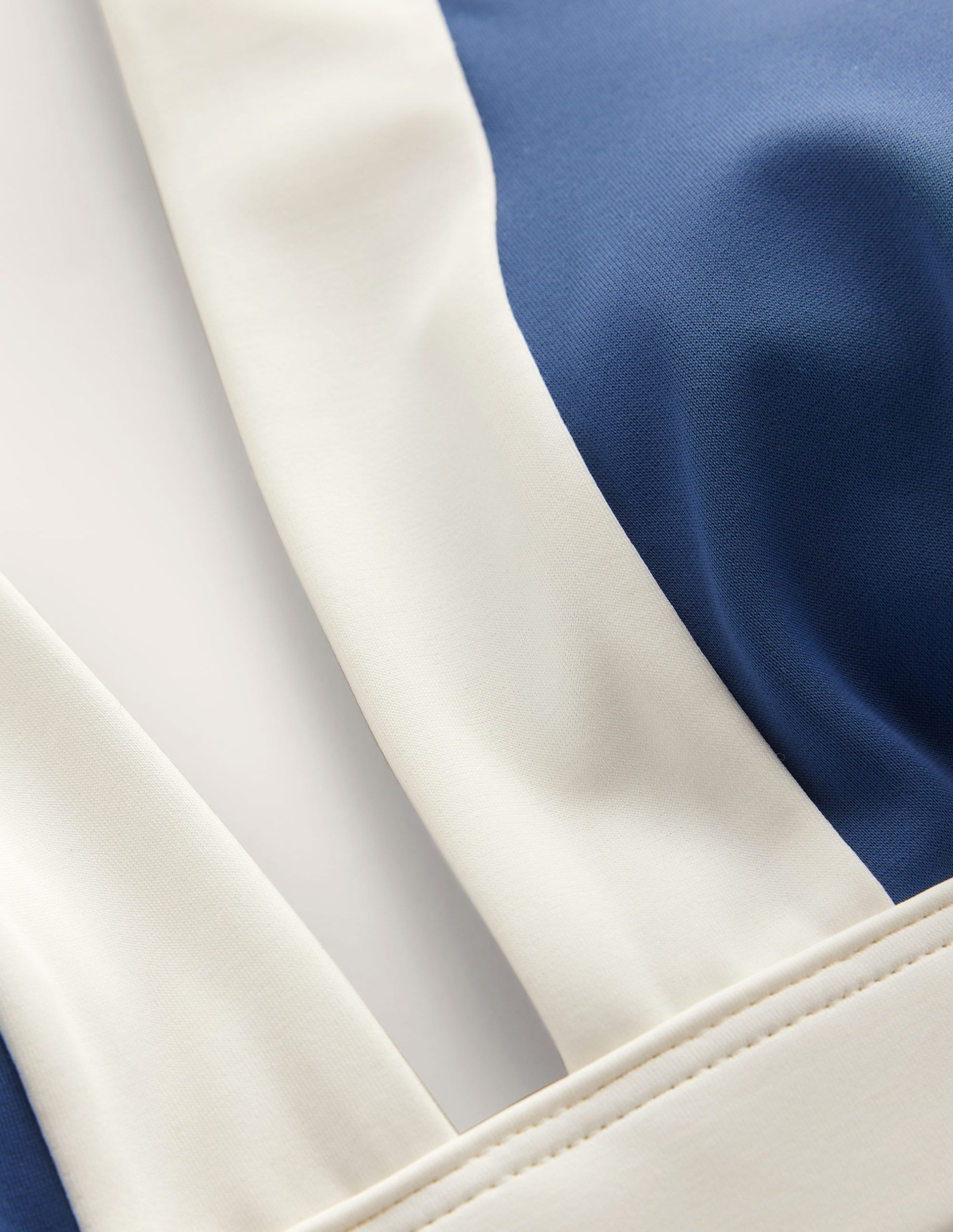 Ithaca Halter Bikini Top-Globe/ Ivory Colourblock - Image 6