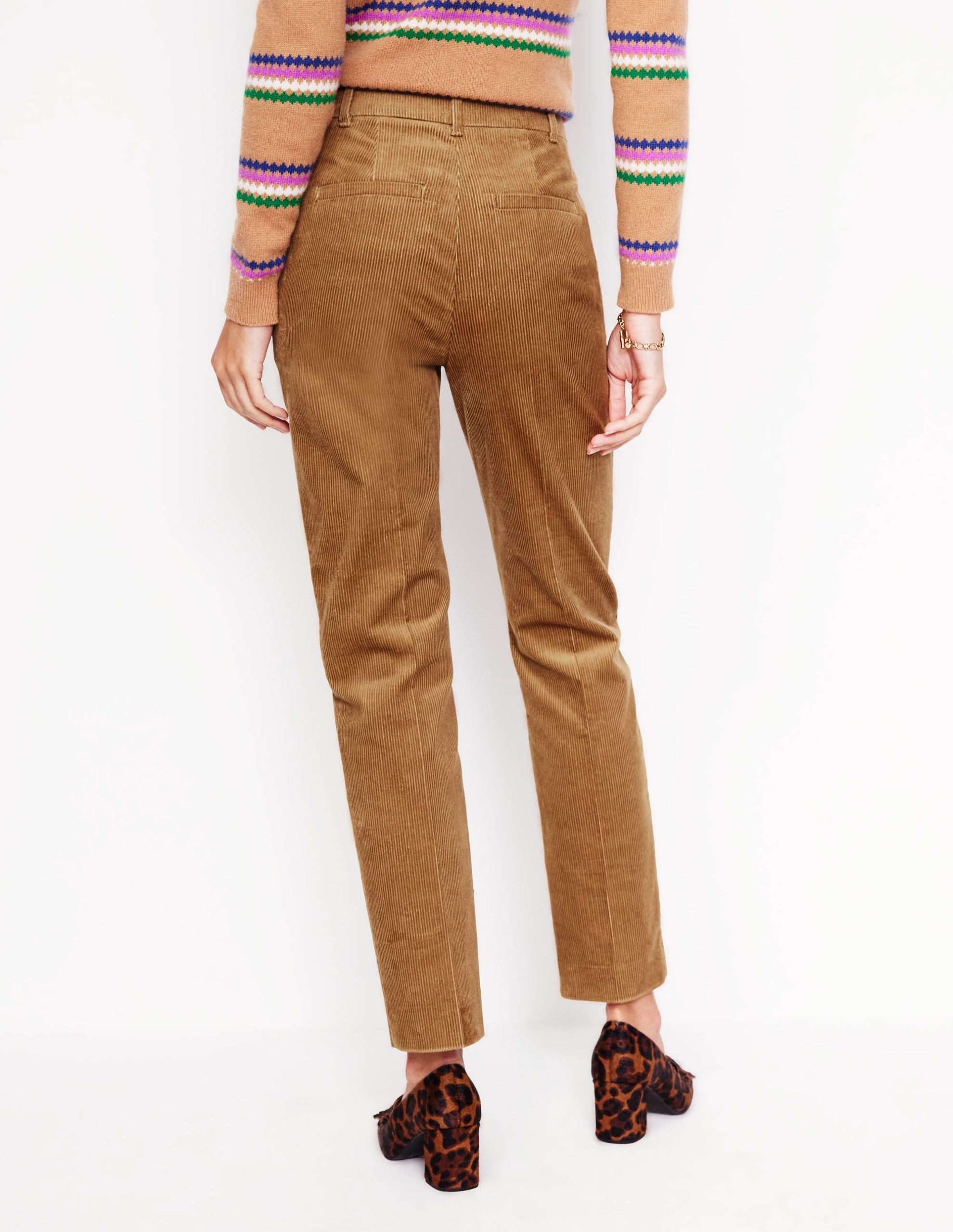 Kew Cord Pants-Camel - Image 3