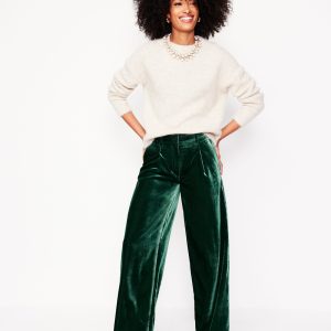Chiswick Velvet Pants-Glade