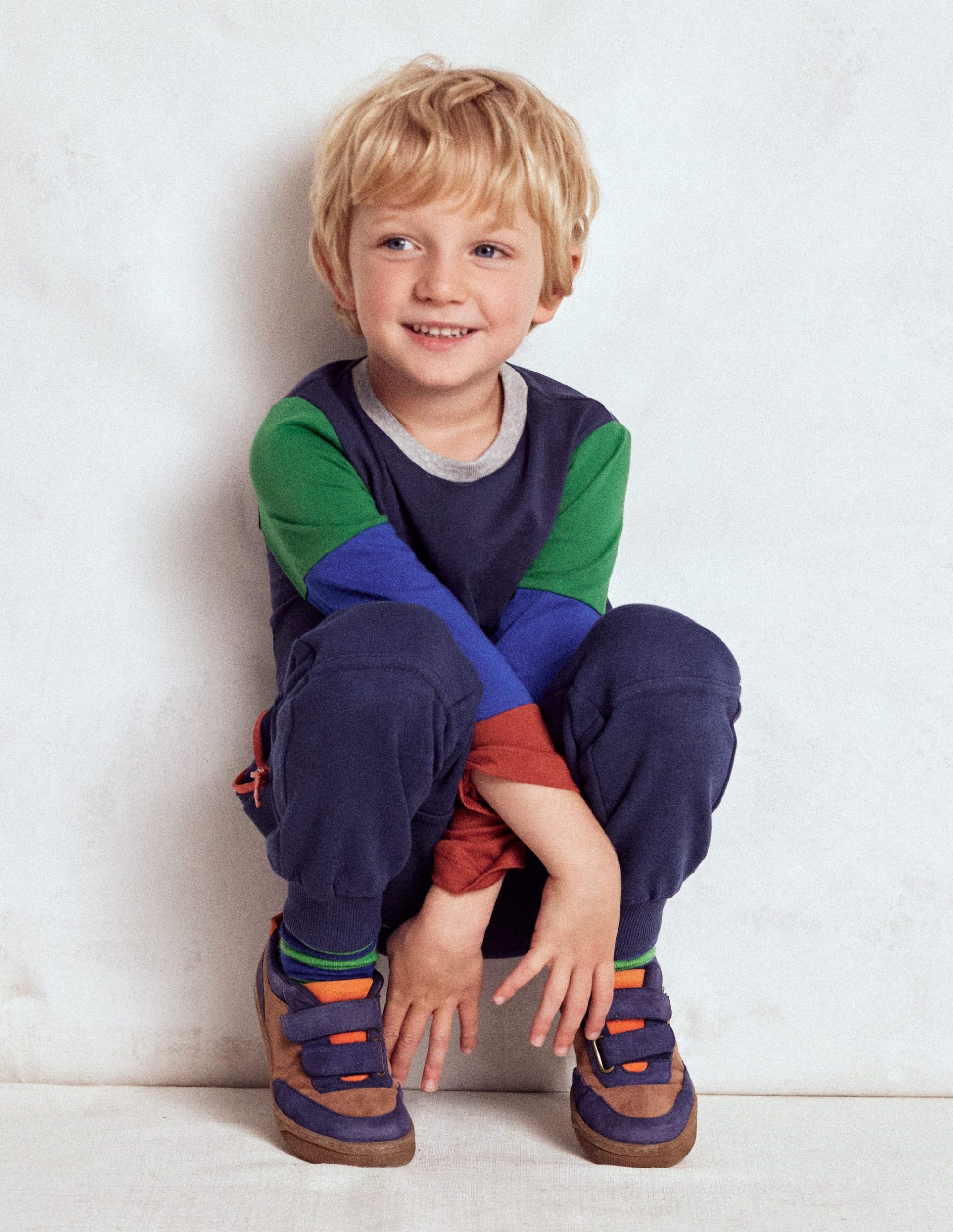 Warrior Knee Joggers-College Navy - Image 3