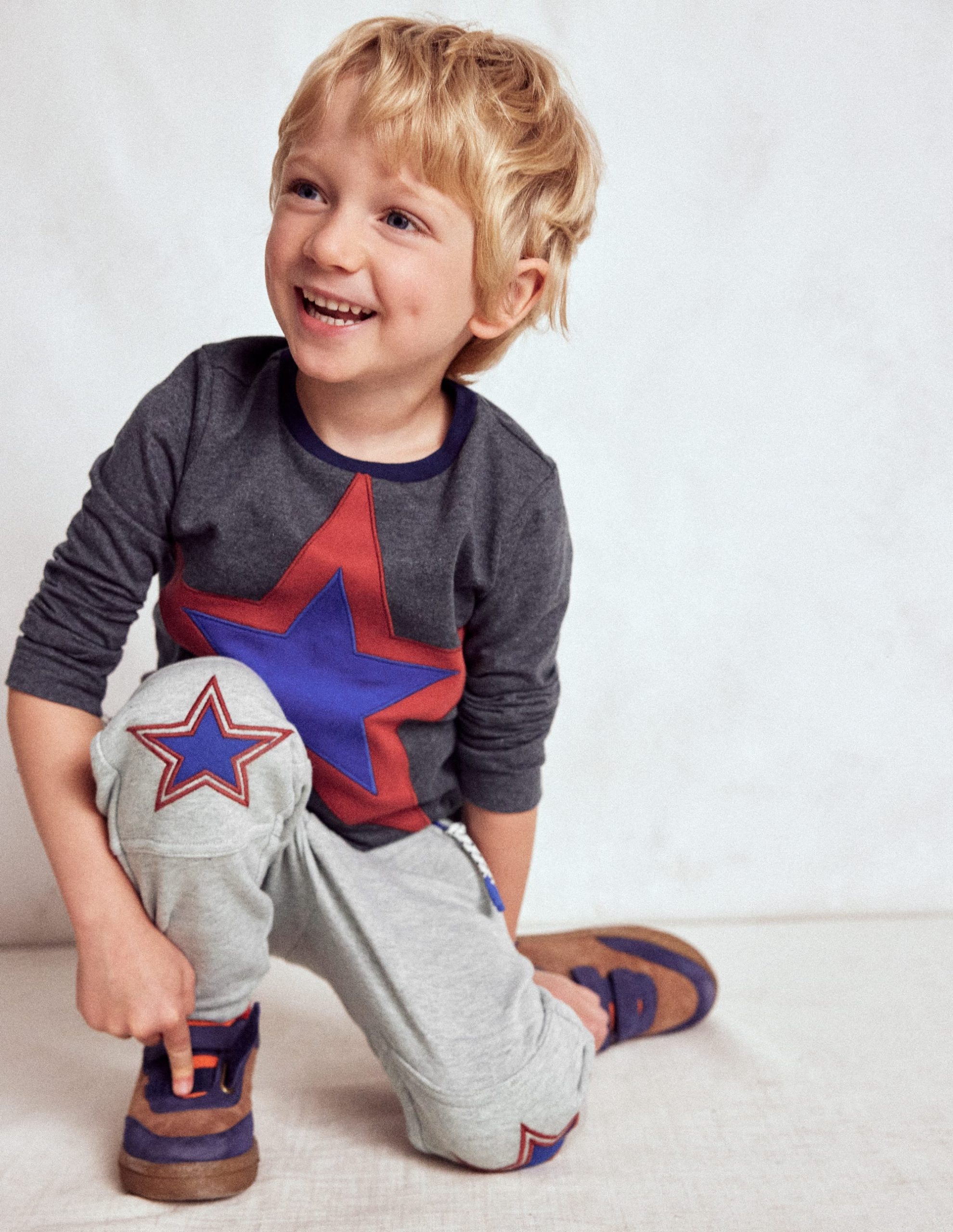 Warrior Knee Joggers-Grey Star Knee - Image 5