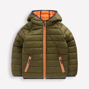 Pack-Away Padded Jacket-Woodland Green