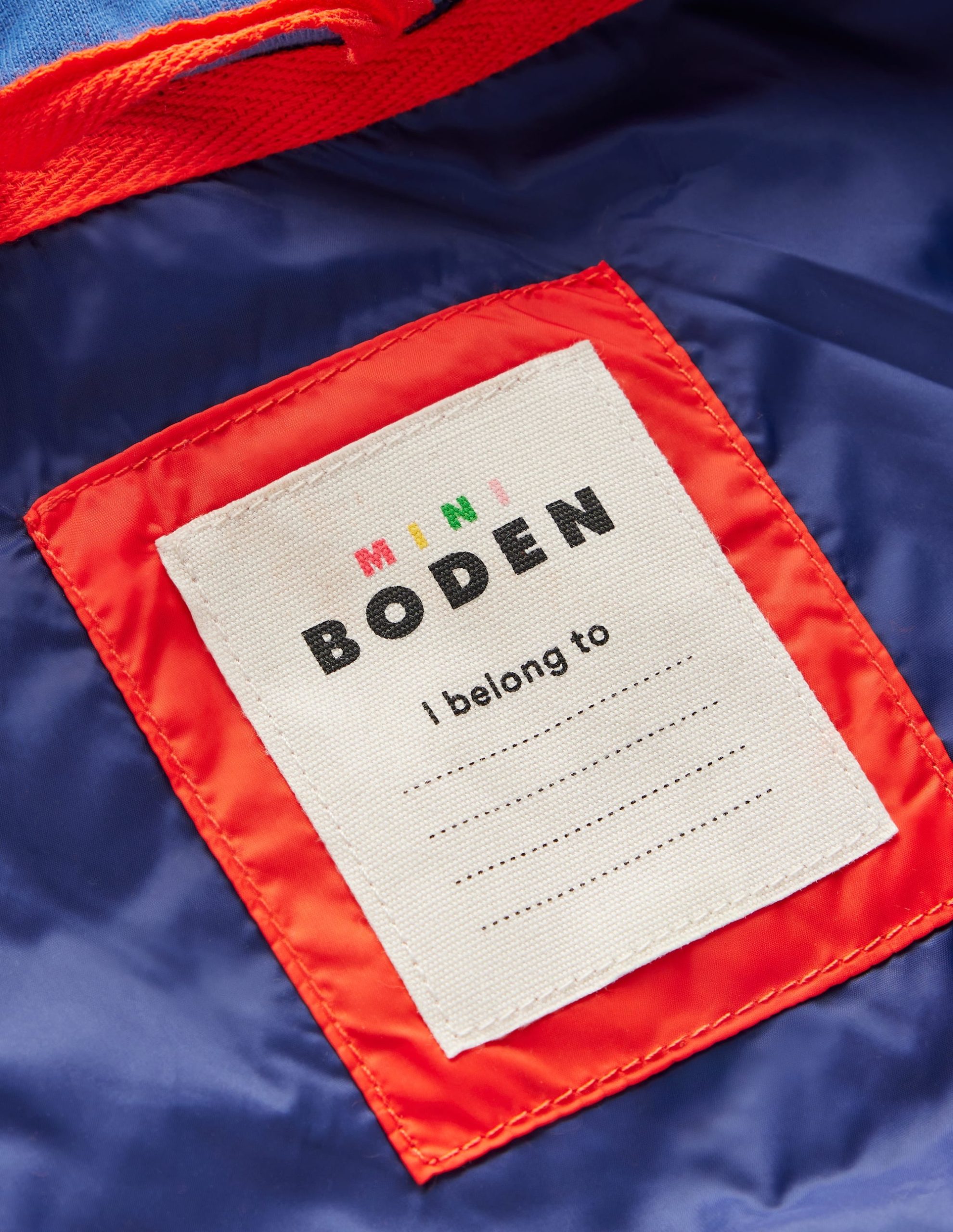 Quilted Borg Jacket-Dark Colourblock - Image 5