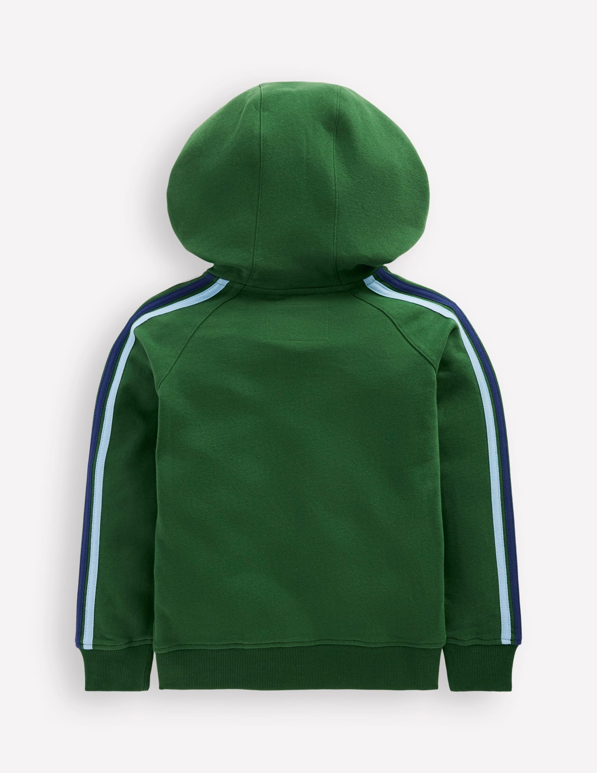 Rainbow Zip-up Hoody-Pine Green - Image 2