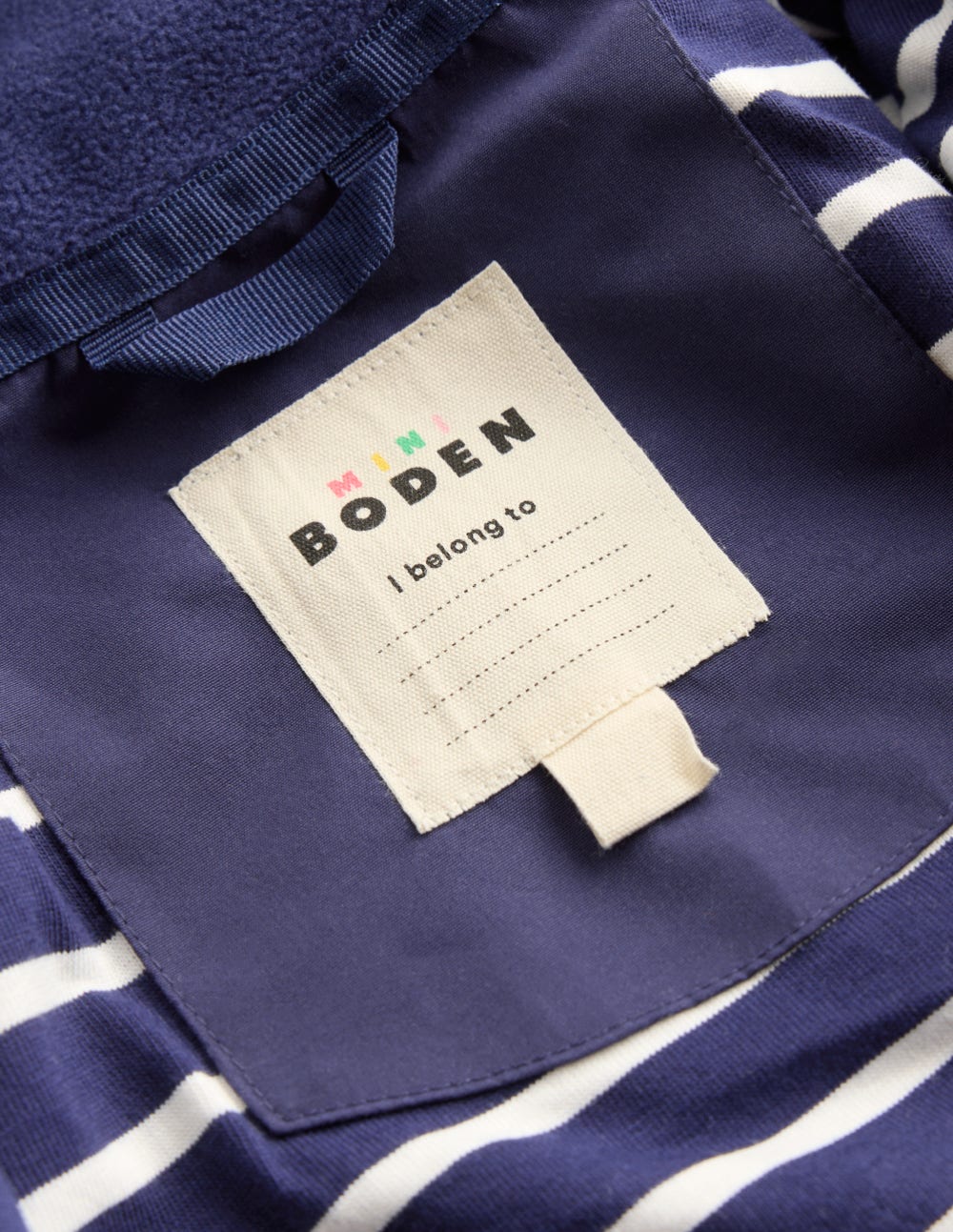 Waterproof Fisherman's Jacket-College Navy - Image 4