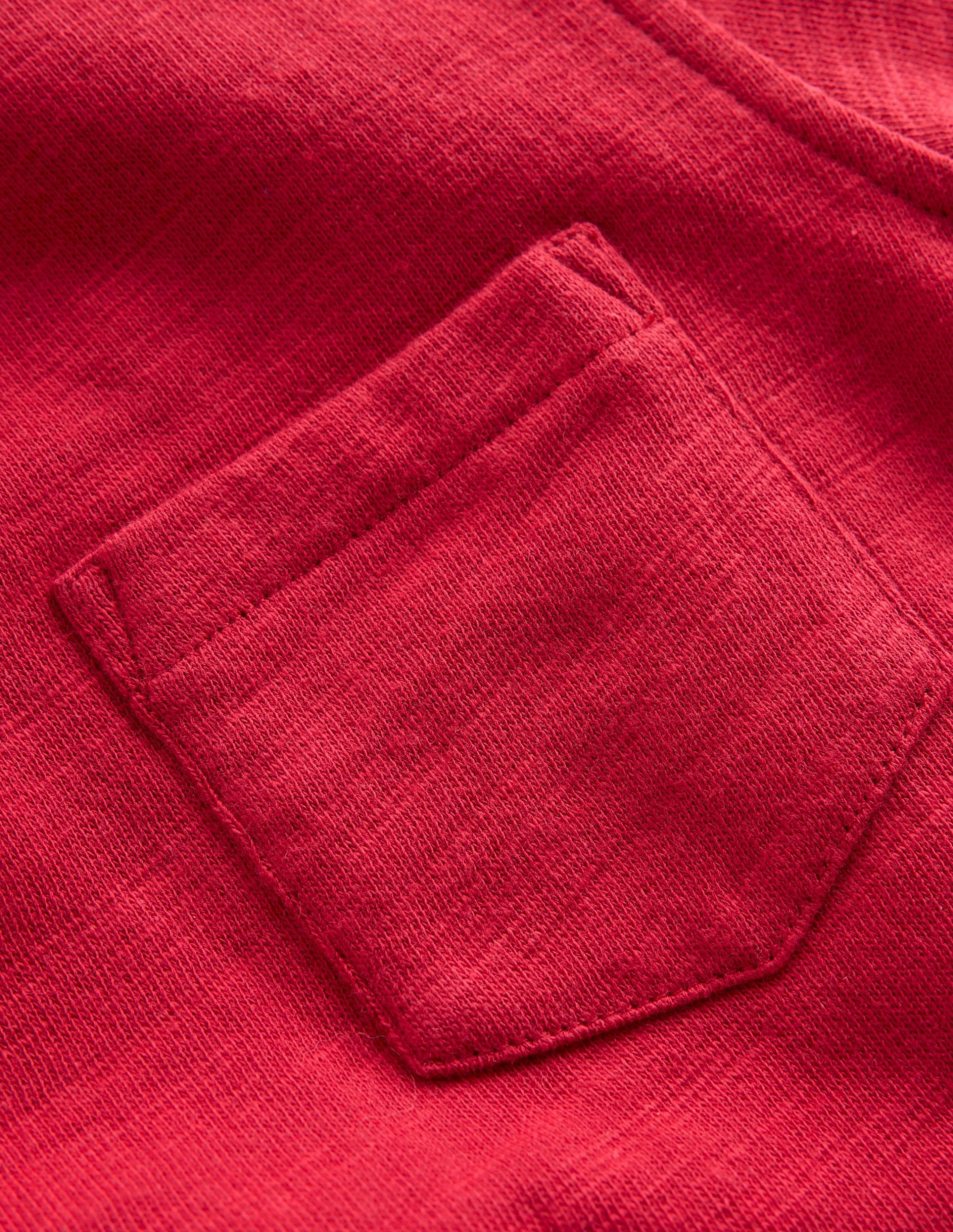 Cosy Mid-weight T-shirt-Red Liquorice/ Sapphire Blue - Image 6