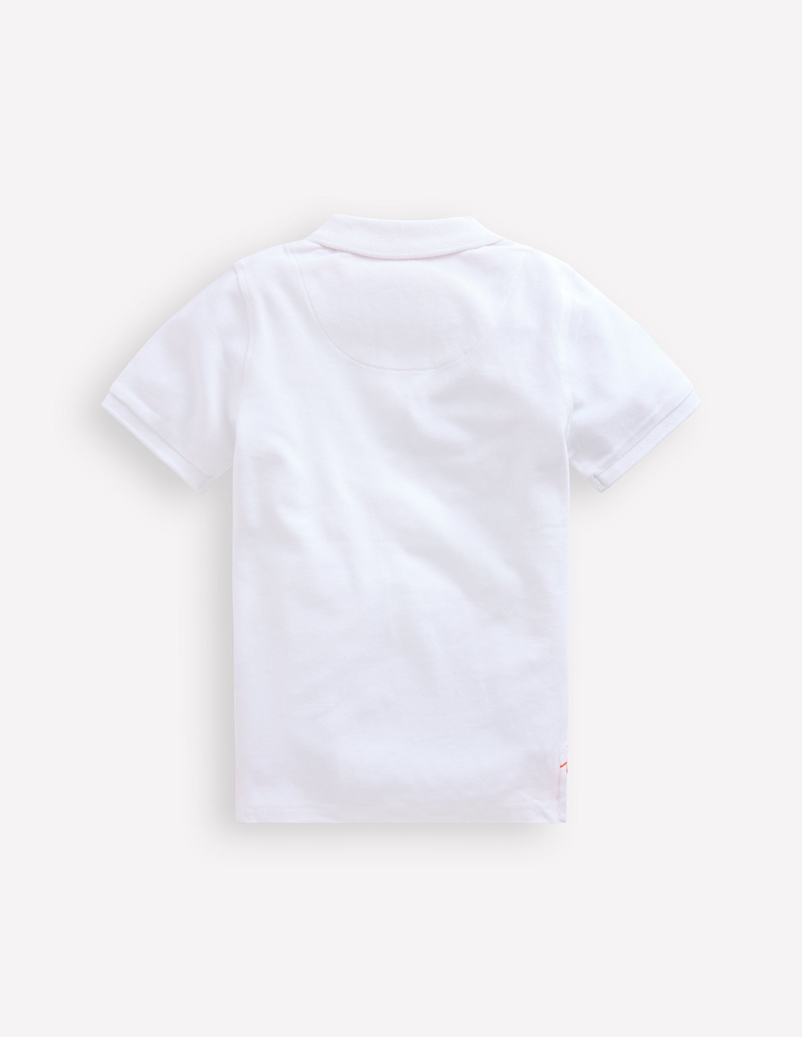 Piqué Polo Shirt-White - Image 2