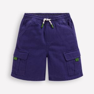 Everyday Cargo Shorts-Starboard Blue