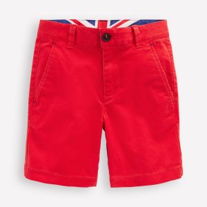 Classic Chino Shorts-Strawberry Tart Red