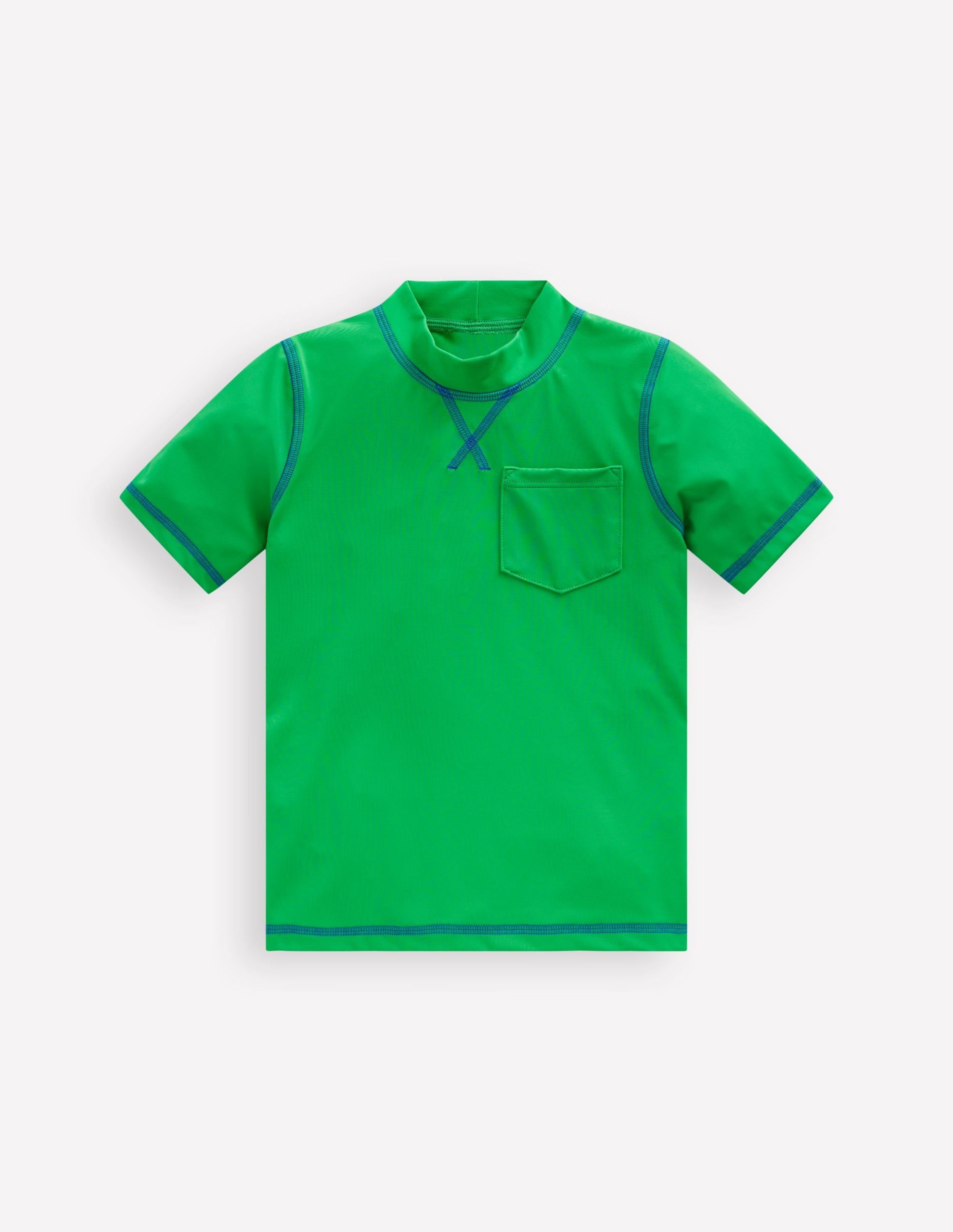 Short Sleeve Rash Vest-Sapling Green - Image 2
