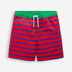 Swim Shorts-Gallery Blue/ Poppy Red Croc