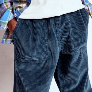 Pull-on Cord Pants-Blueberry Pie