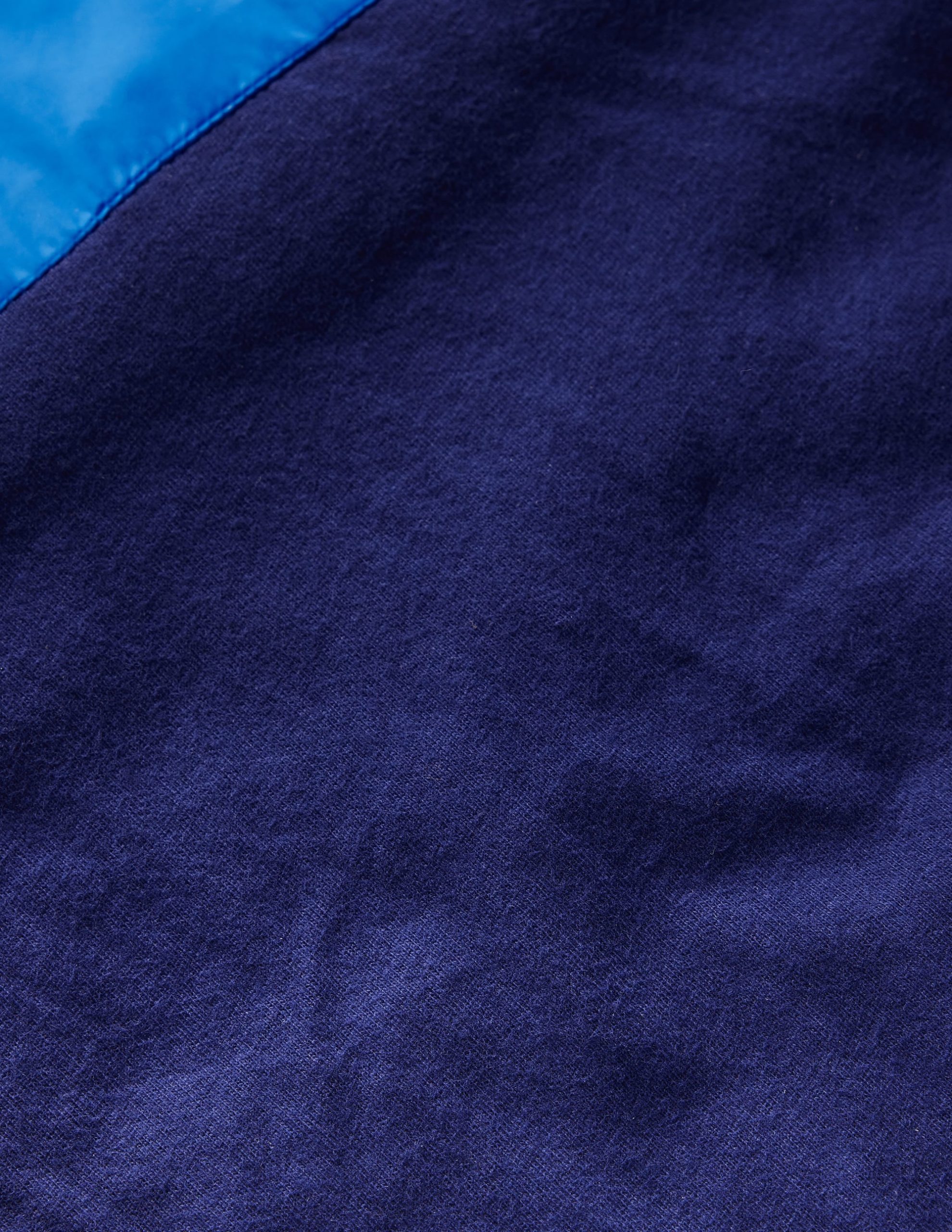 Quilted Borg Jacket-Classic Khaki Colourblock - Image 8