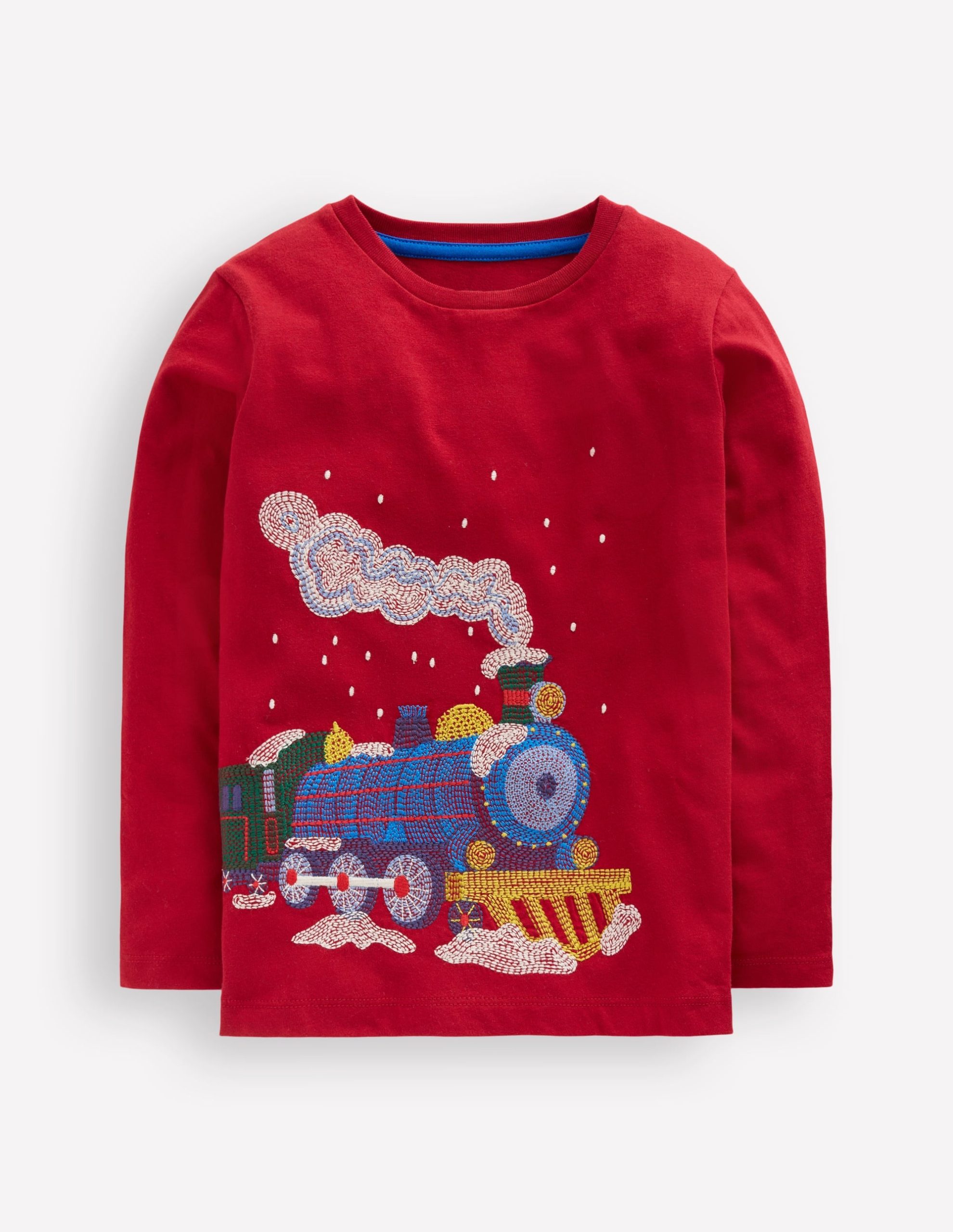 Longsleeve Superstitch T-shirt-Chili Pepper Polar Express