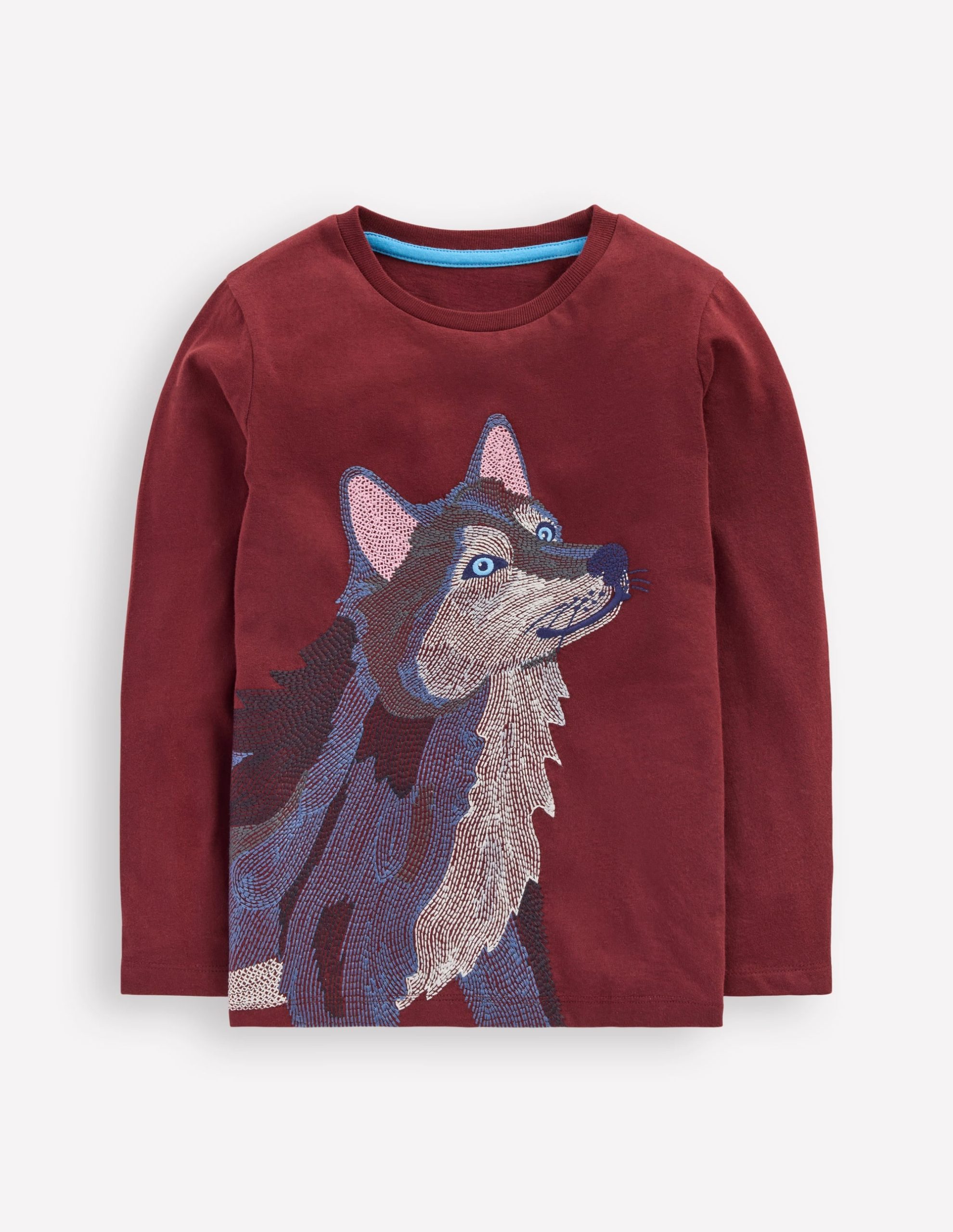 Longsleeve Superstitch T-shirt-Port Wolf - Image 2