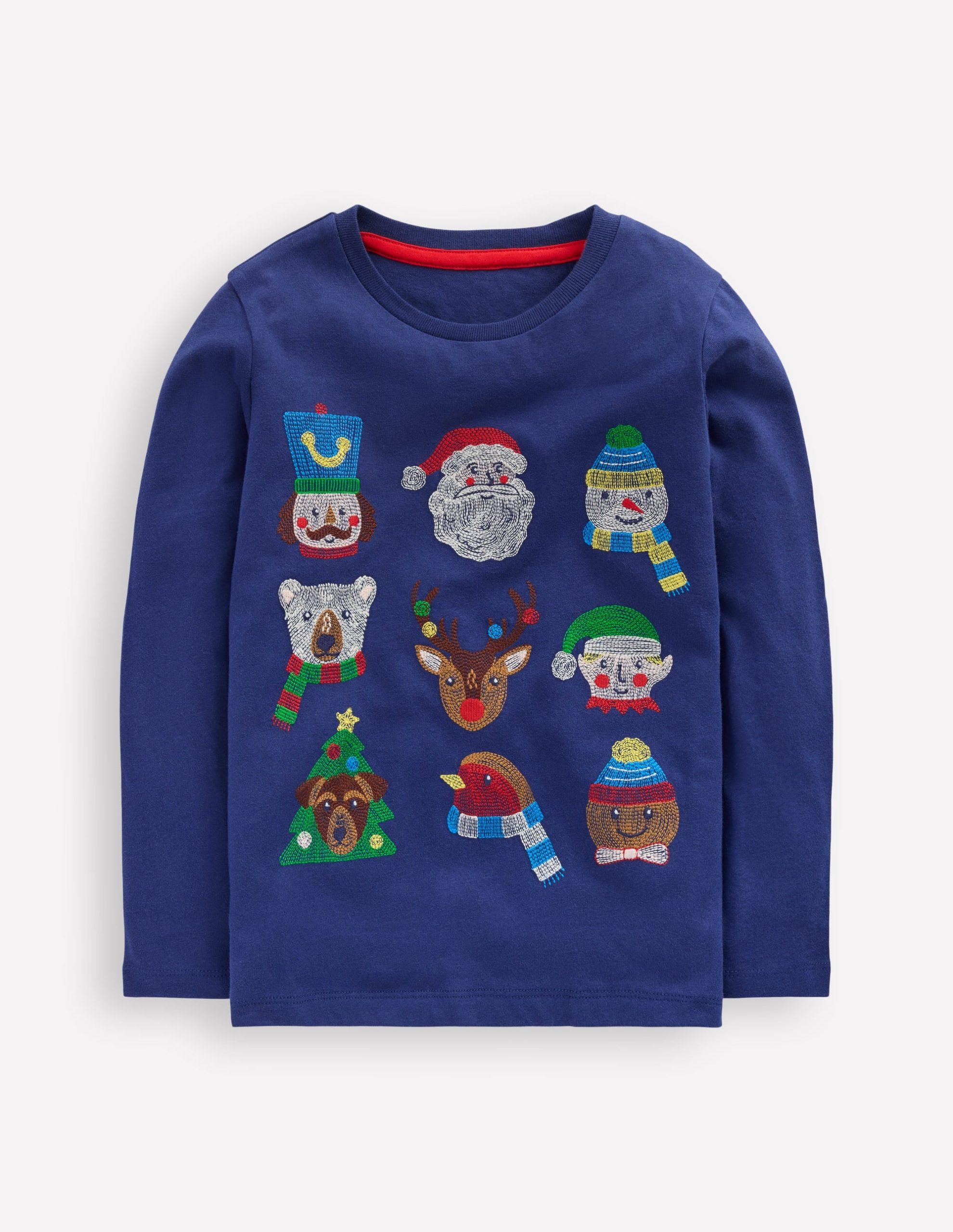Longsleeve Superstitch T-shirt-Twilight Christmas Characters
