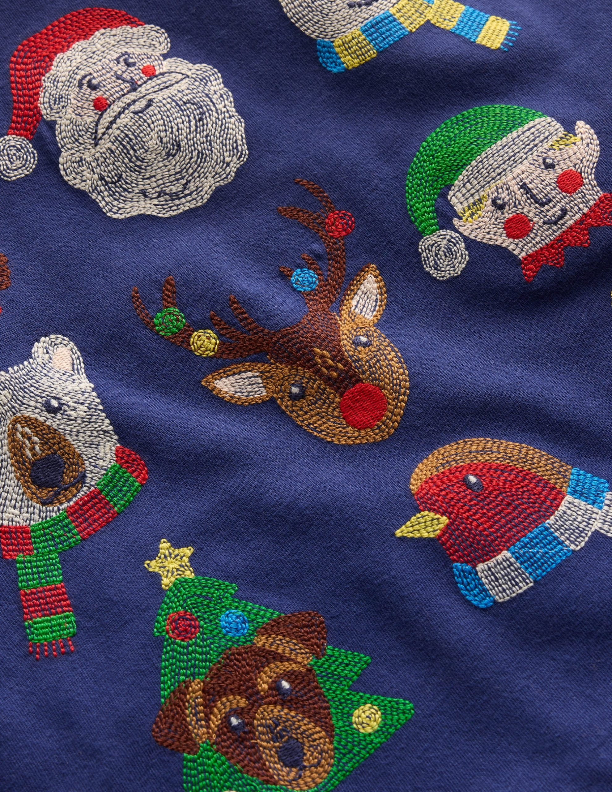 Longsleeve Superstitch T-shirt-Twilight Christmas Characters - Image 3