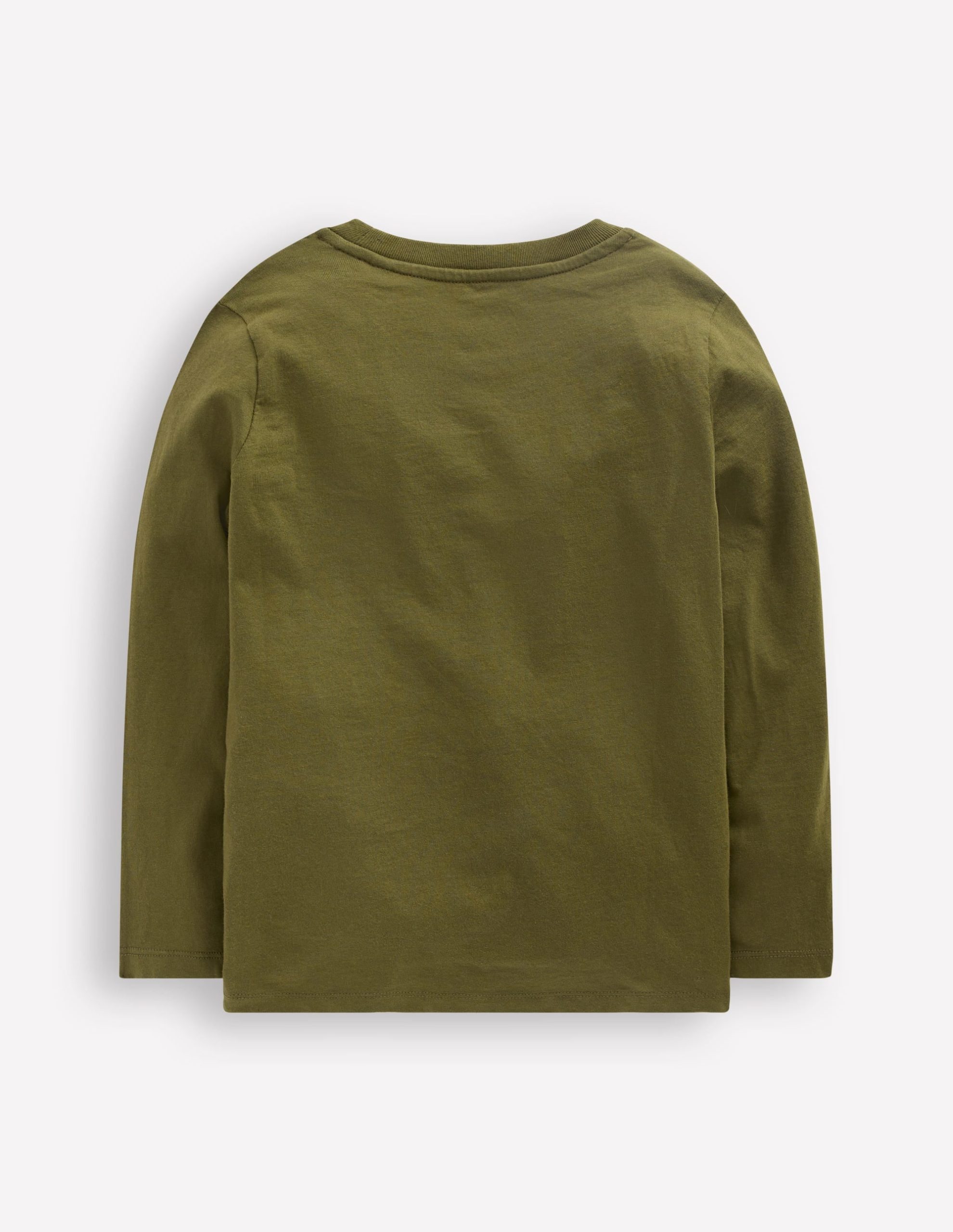 Long Sleeve Boucl?? T-shirt-Winter Moss Deer - Image 2