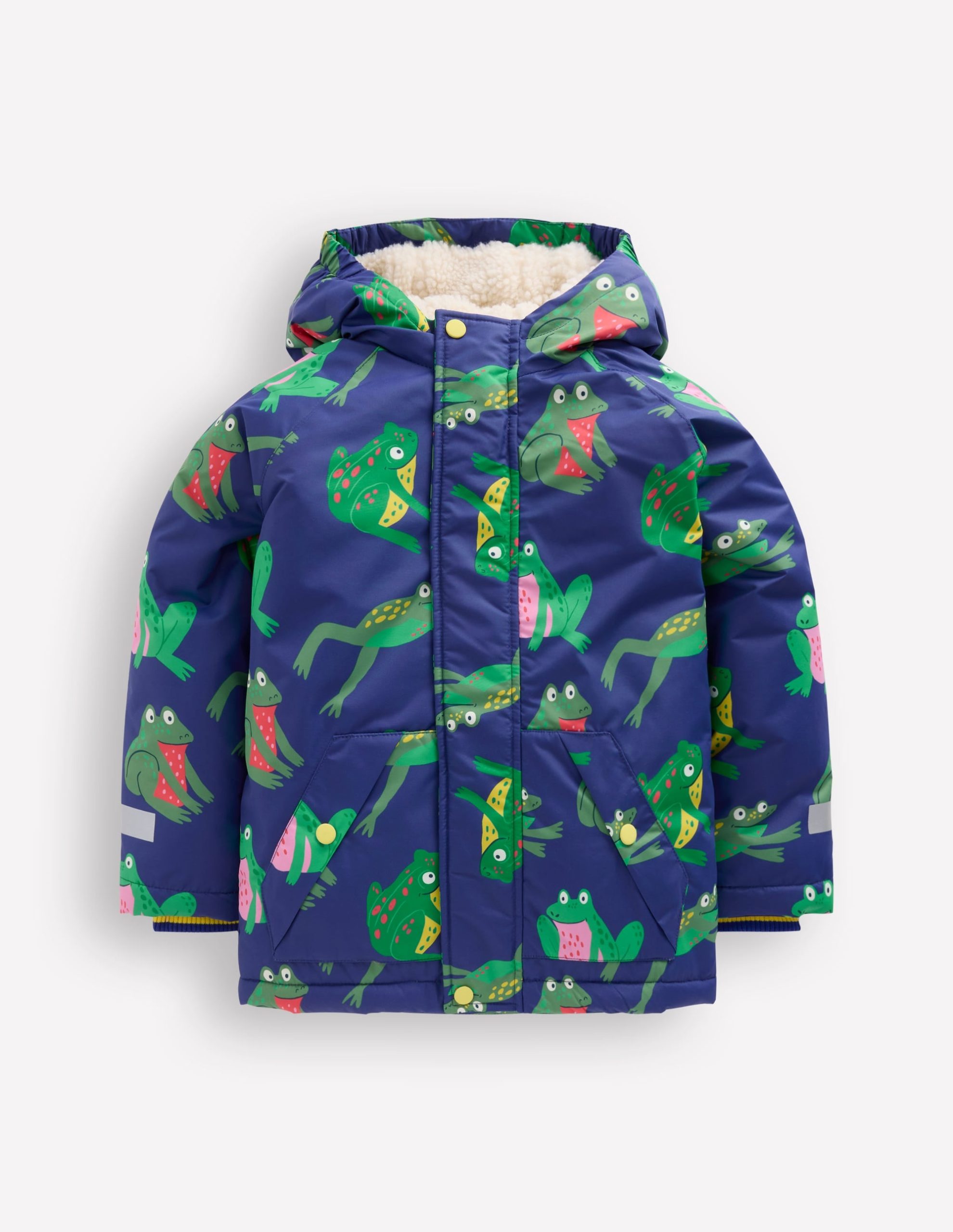 Borg Lined Anorak-Twilight Frogs - Image 2