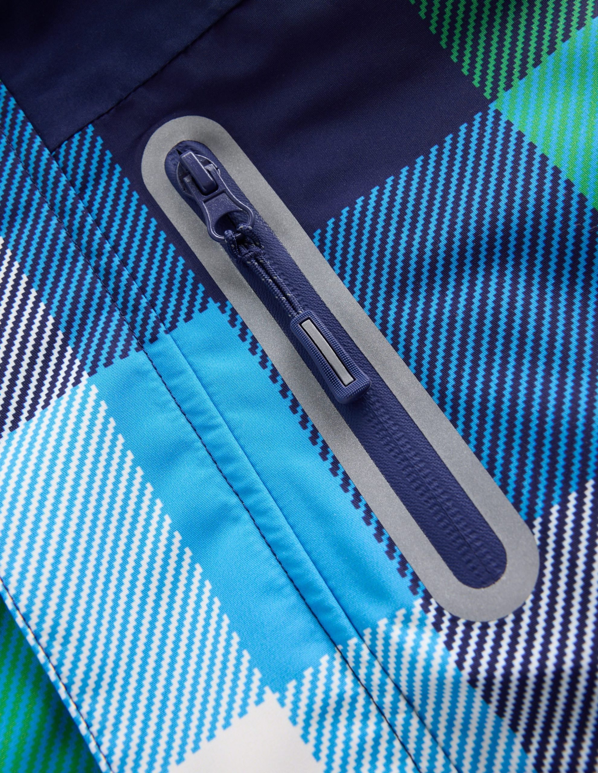 All-Weather Waterproof Coat-Green Check - Image 4