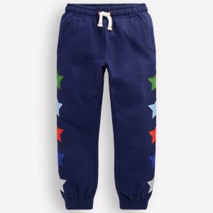 Appliqu?? Sweatpants-Star Side