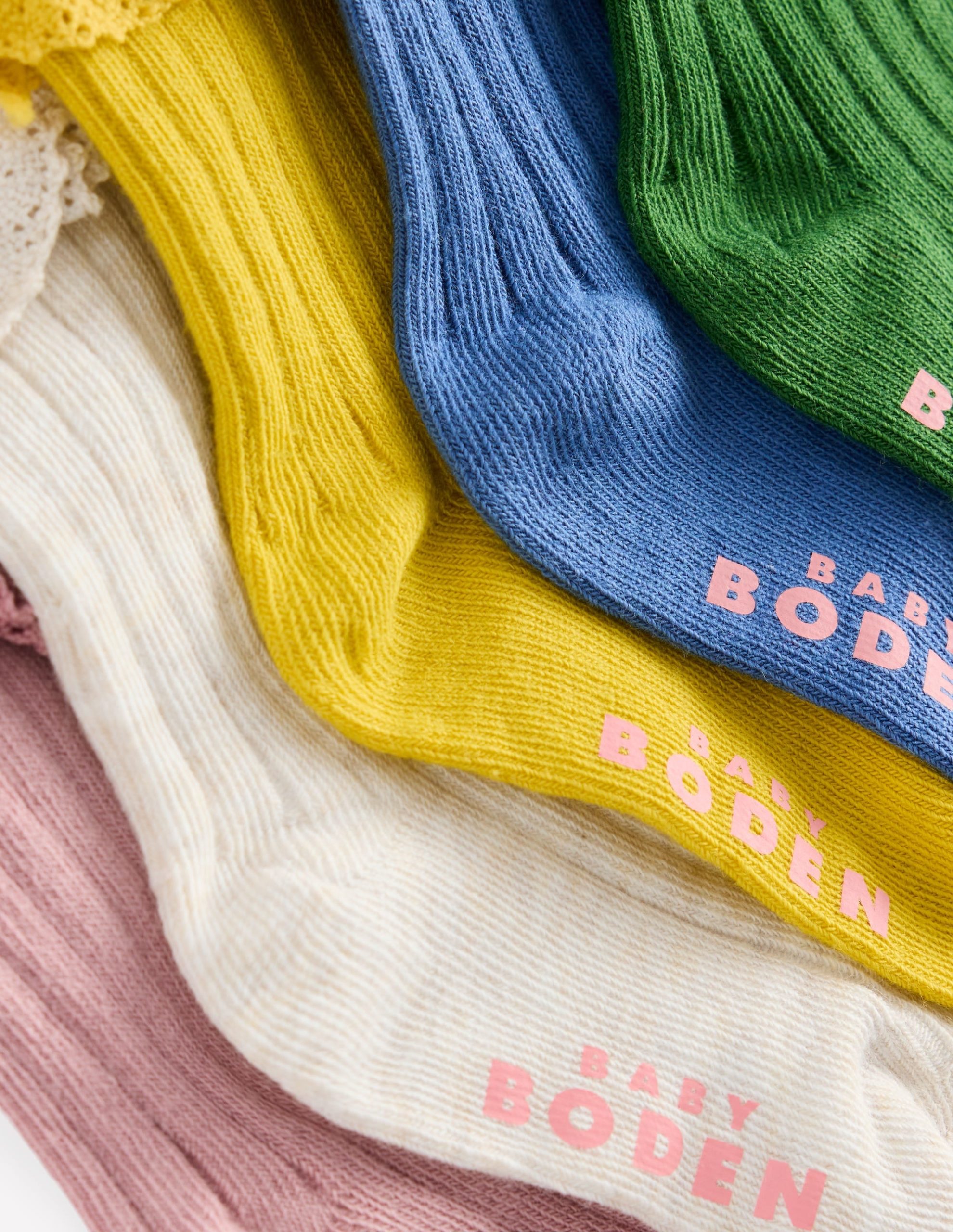 Baby 5 Pack Socks-Multi - Image 2