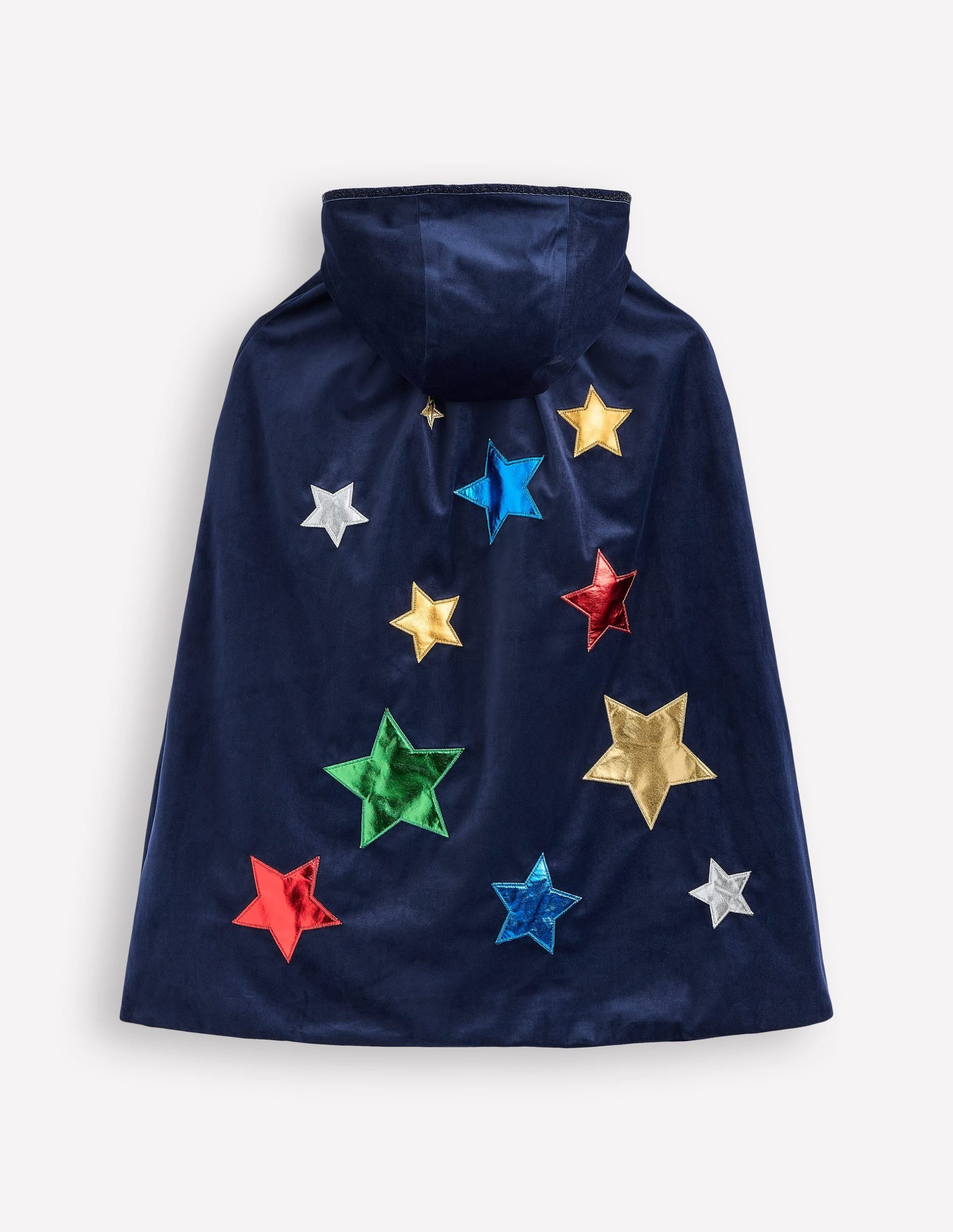 Wizard Cape-Rainbow Metallic Stars - Image 2
