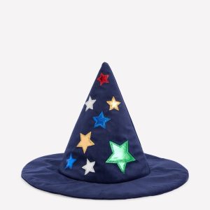 Wizard Hat-Rainbow Metallic Stars