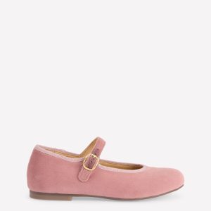 Mary Jane Shoes-Vintage Pink