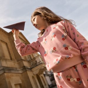 Printed Sweatshirt-Hotchpotch Floral