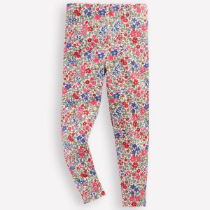 Fun Leggings-Rose Pink Flowerbed