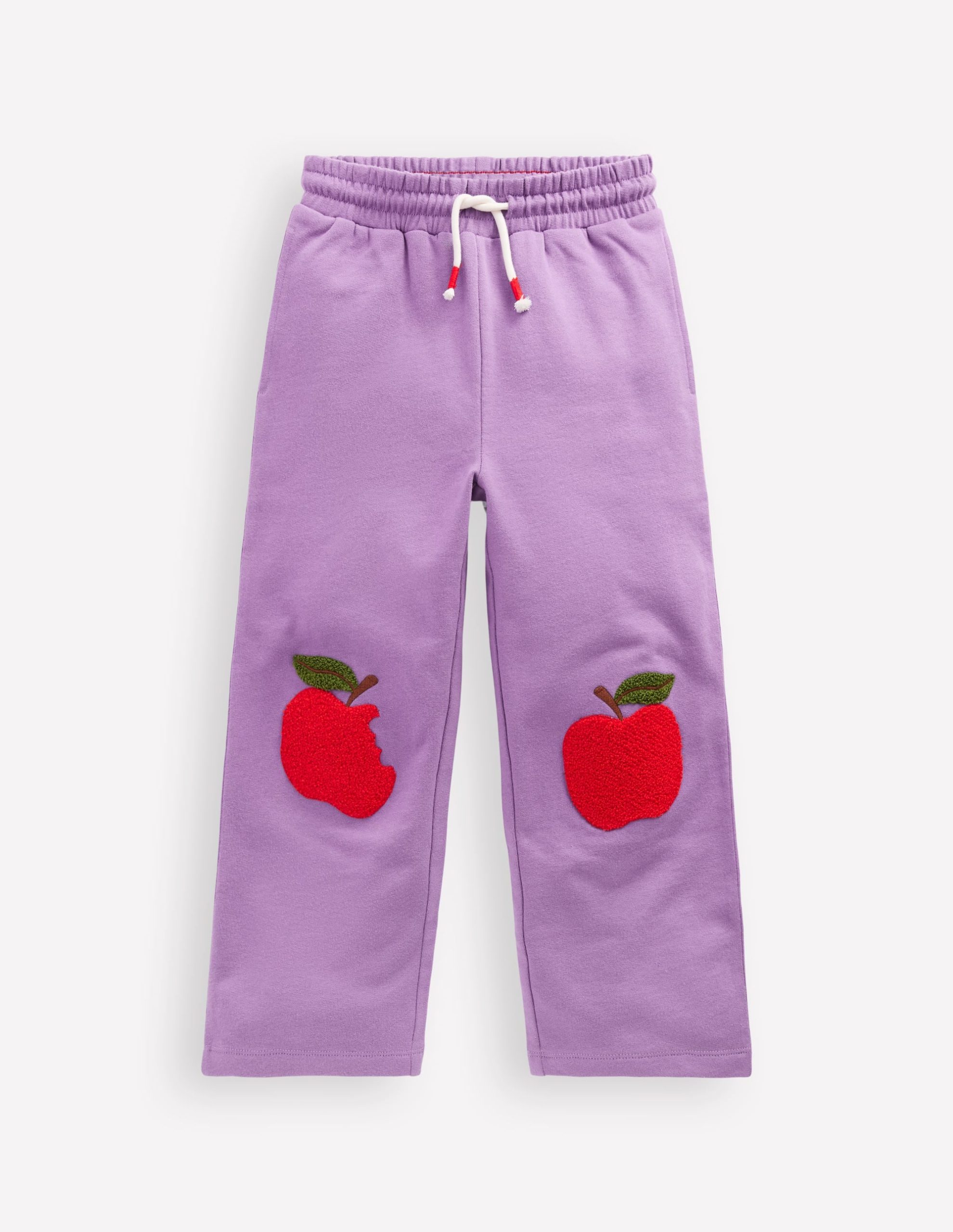 Bobbie Appliqu?? Joggers-Aster Purple Apples - Image 2
