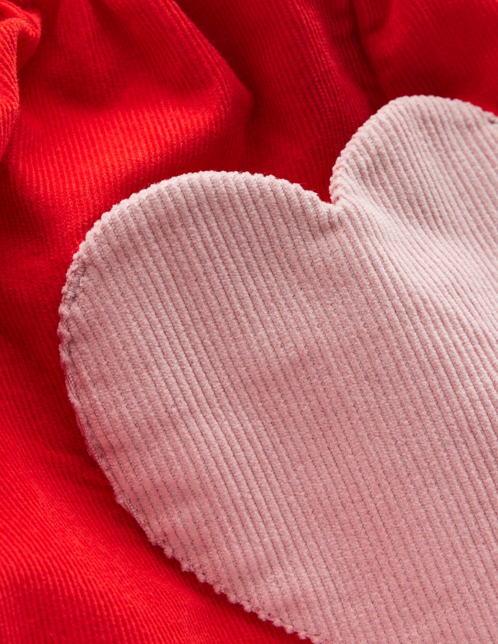 Button-through Mini Skirt-Rockabilly Red Hearts - Image 3