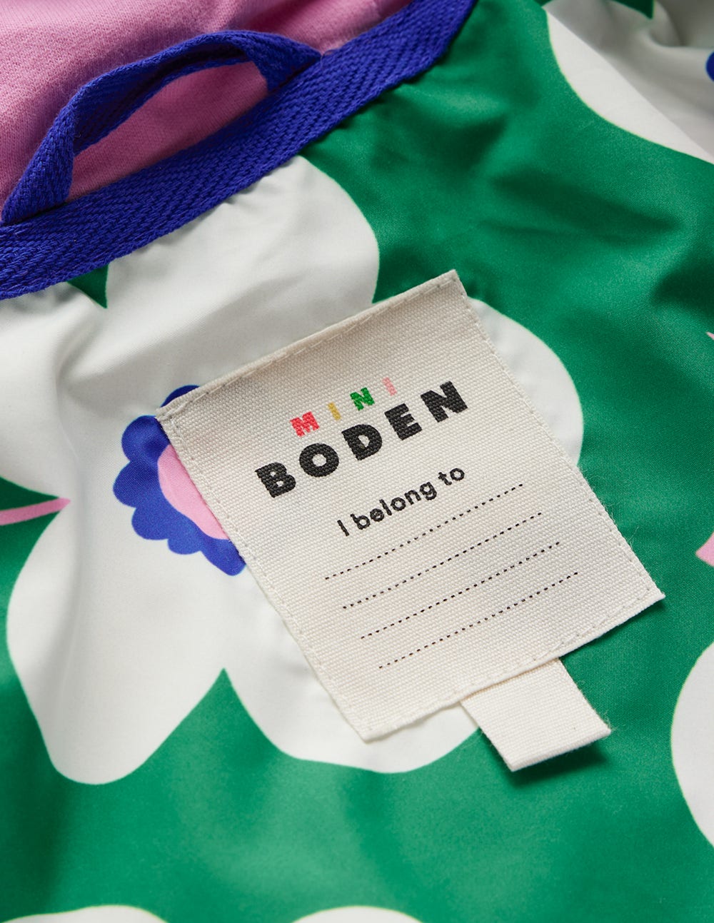 Janie Borg Mix Jacket-Rich Emerald Green Giant Daisy - Image 4