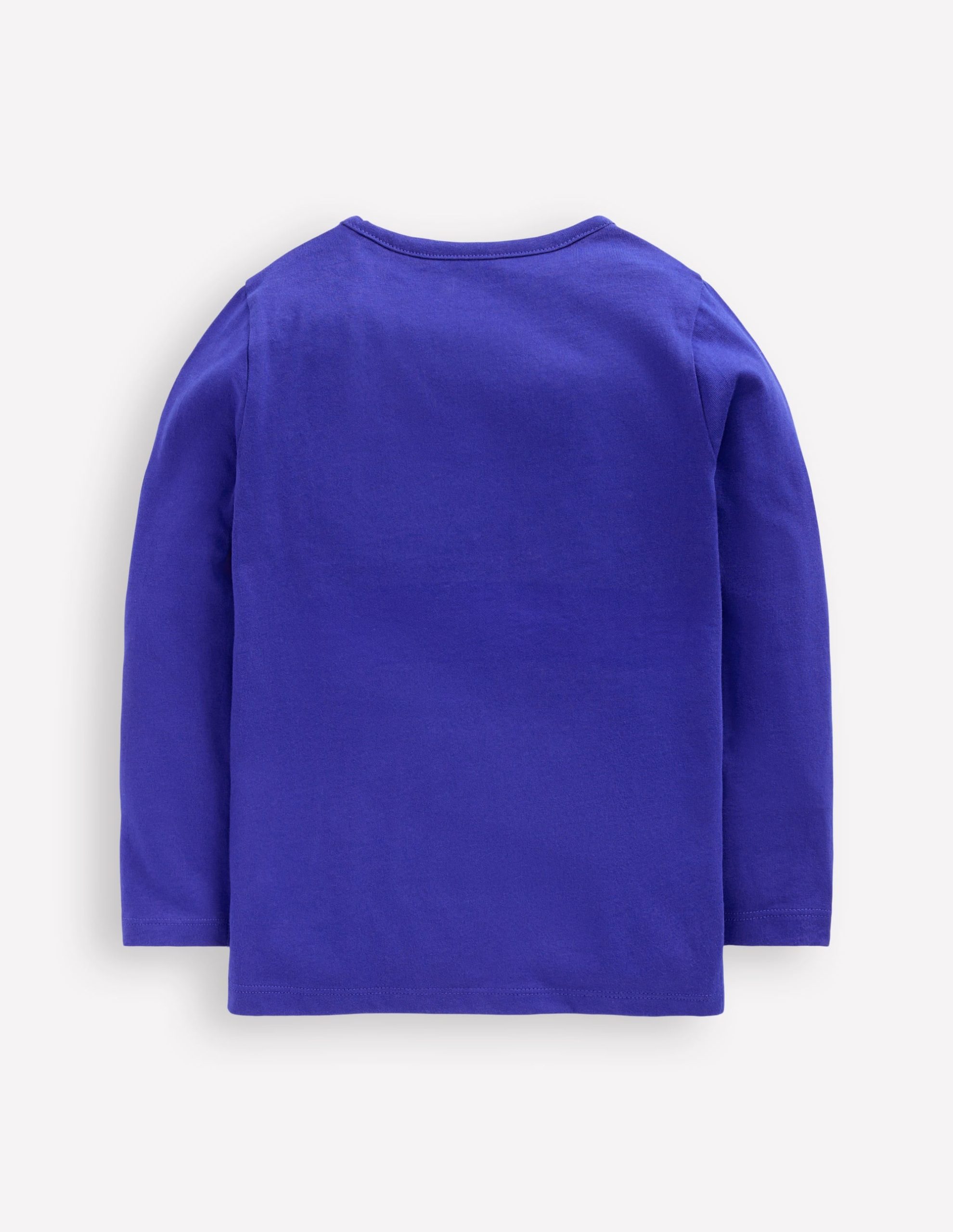 Long Sleeve LTF T-shirt-Sapphire Blue Haunted House - Image 2