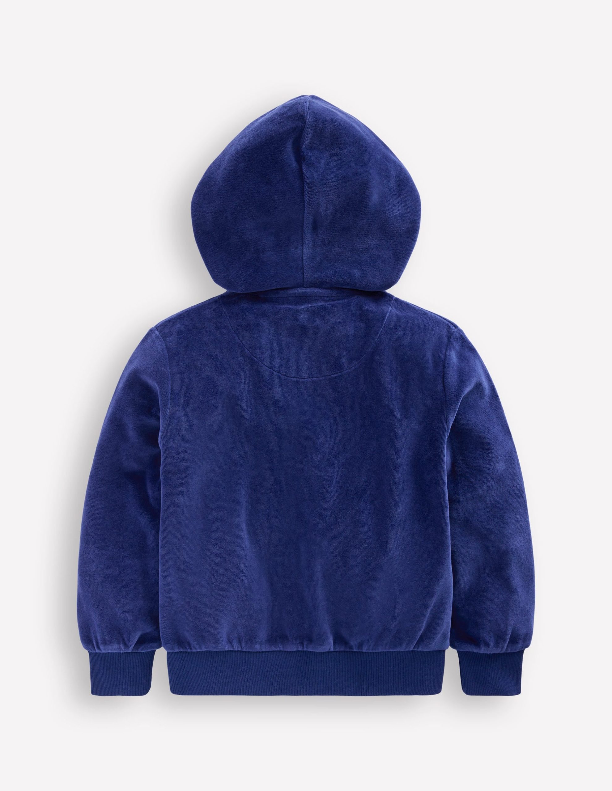 Velour Hoodie-Starboard Blue - Image 7