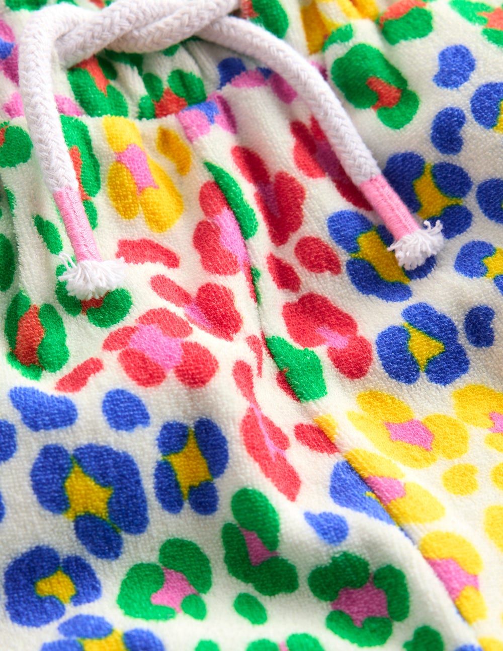 Towelling Pants-Multi Rainbow Leopard - Image 3