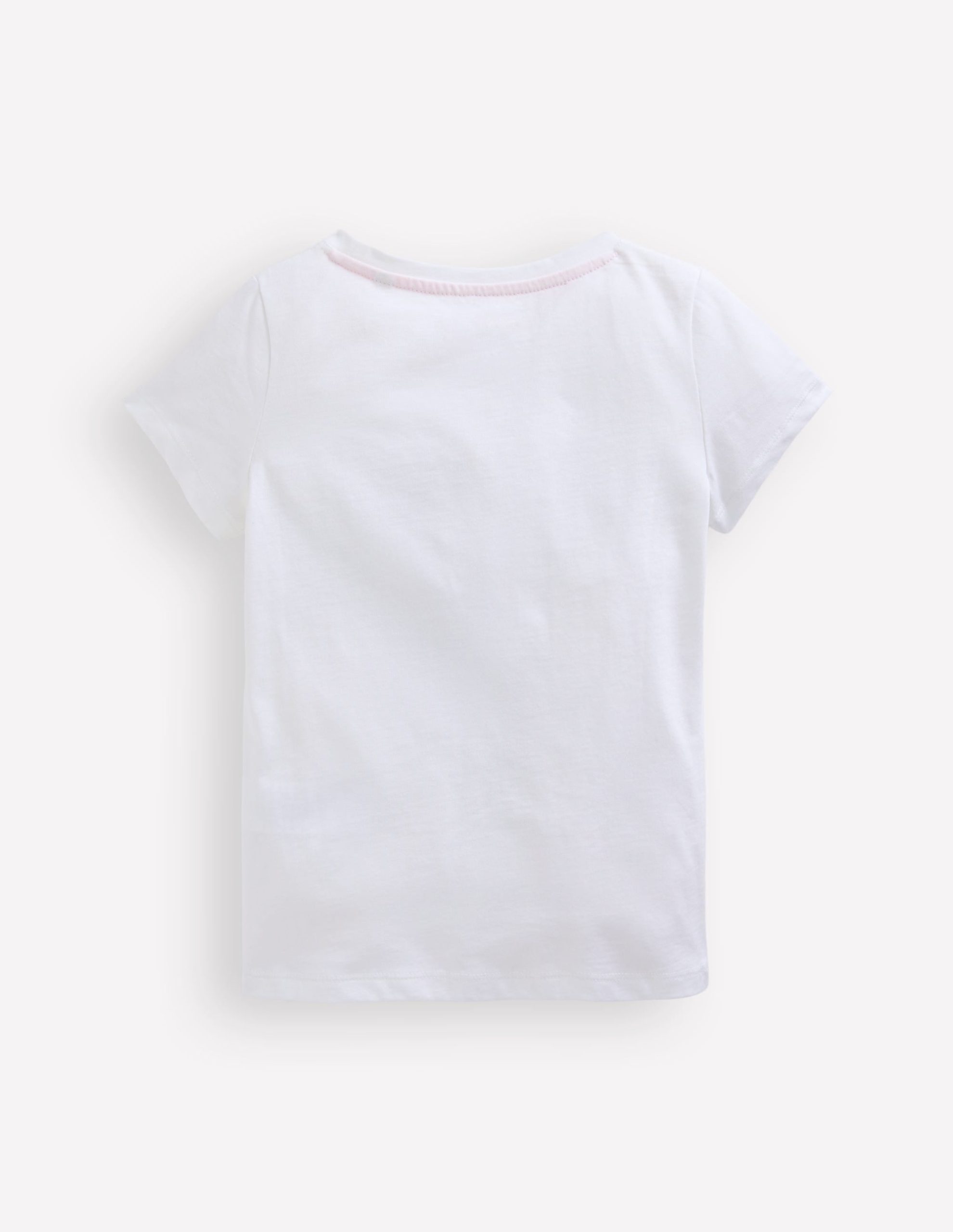 Bay Boucle T-Shirt-White Birds - Image 7