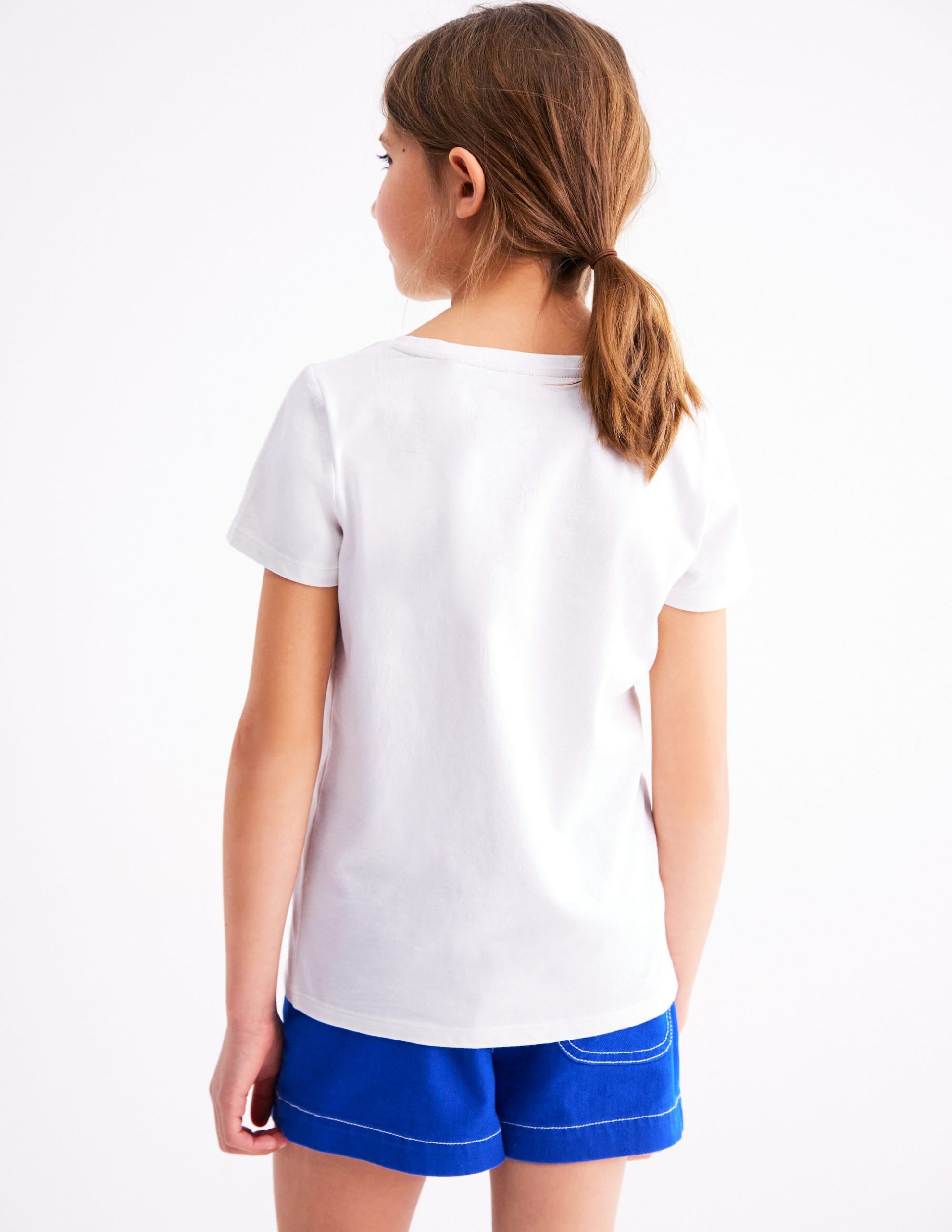 Bay Boucle T-Shirt-White Birds - Image 5