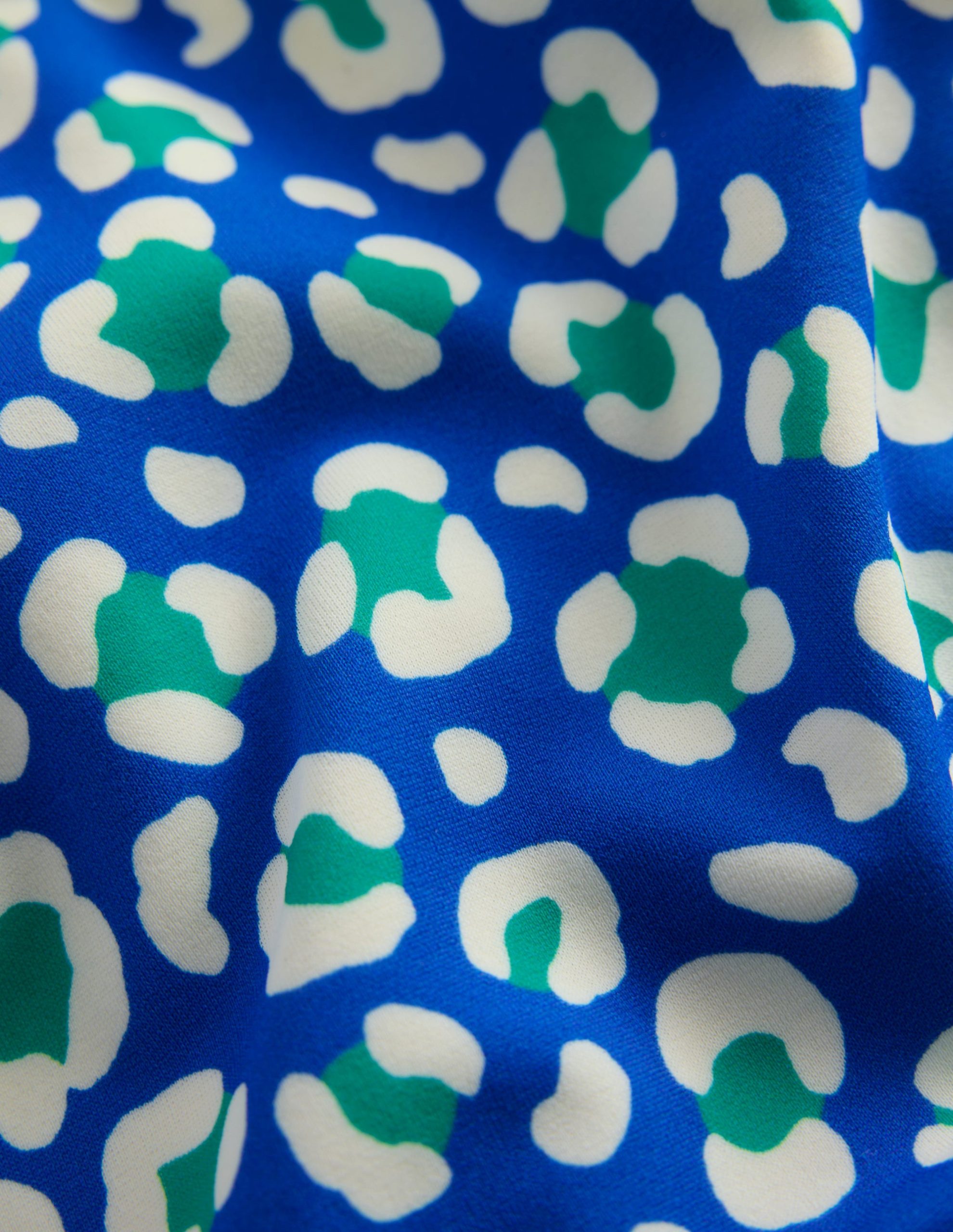 Patterned Bikini Bottoms-Aquamarine Leopard - Image 3