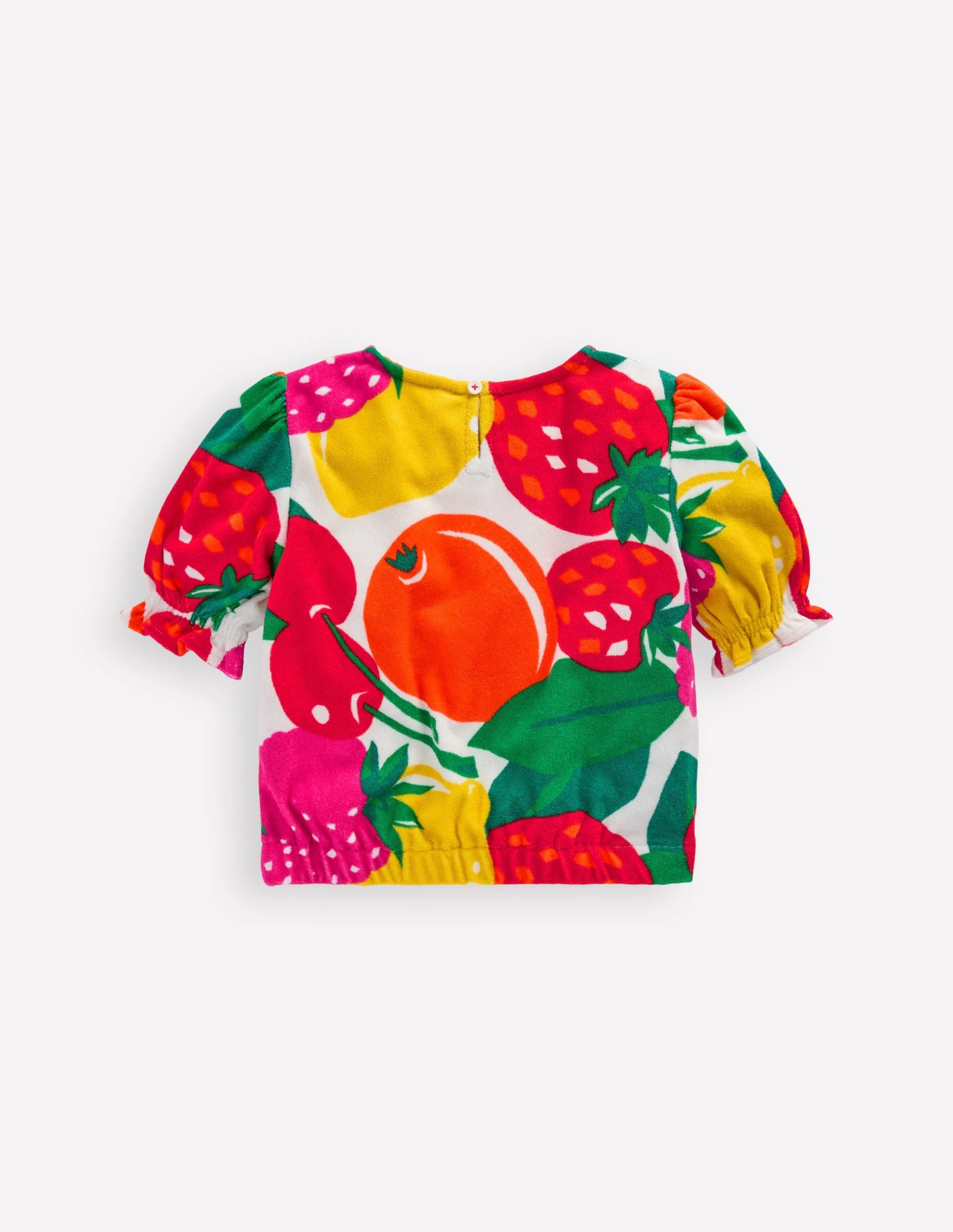 Towelling Top-Multi Giant Fruit - Image 2