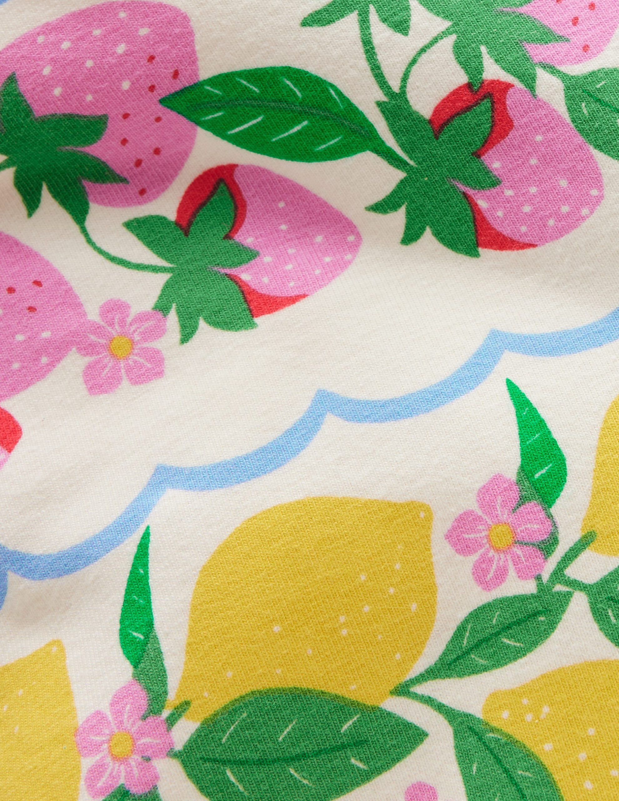 Biker Shorts-Rainbow Fruit Stripe - Image 3