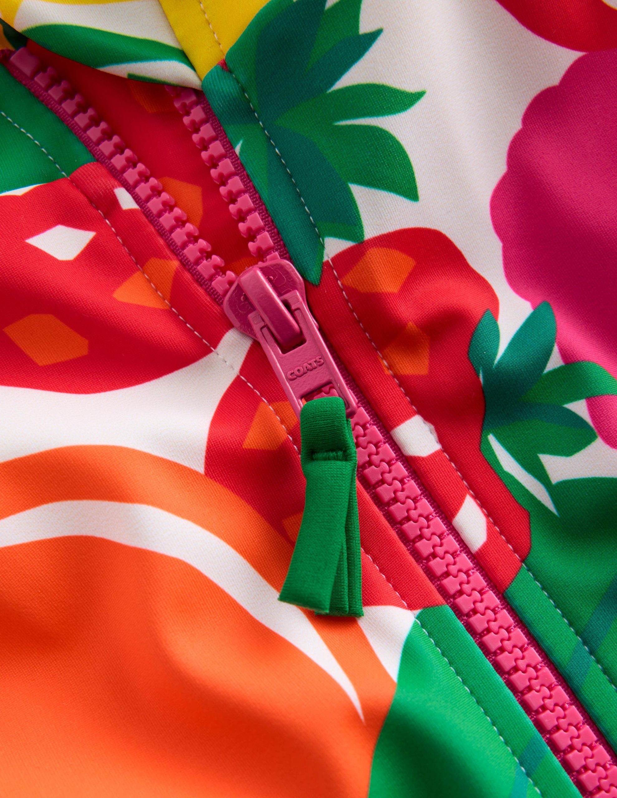 Long-Sleeved Swimsuit-Multi Giant Fruit - Image 5