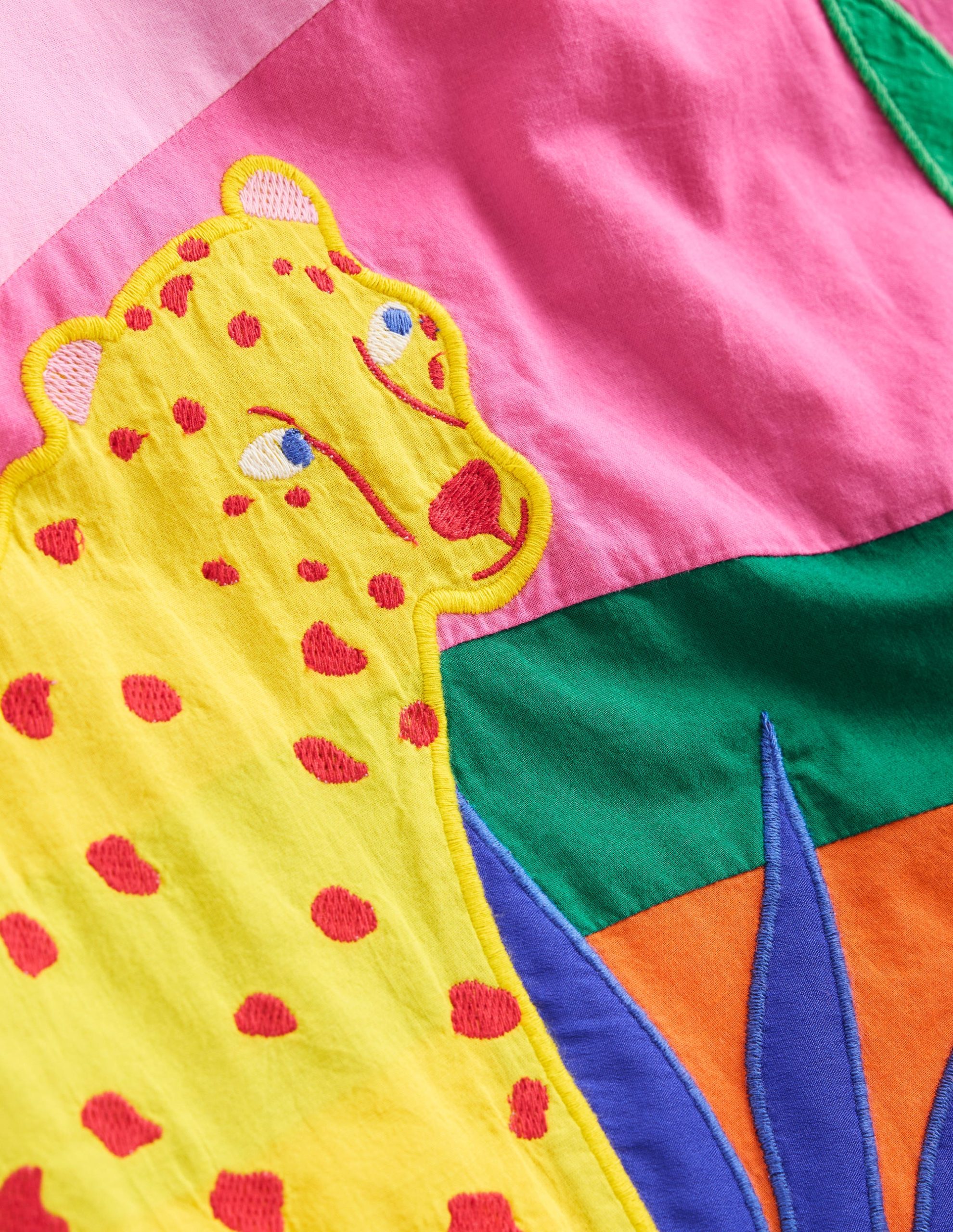 Strappy Appliqu?? Dress-Vintage Mauve - Image 5