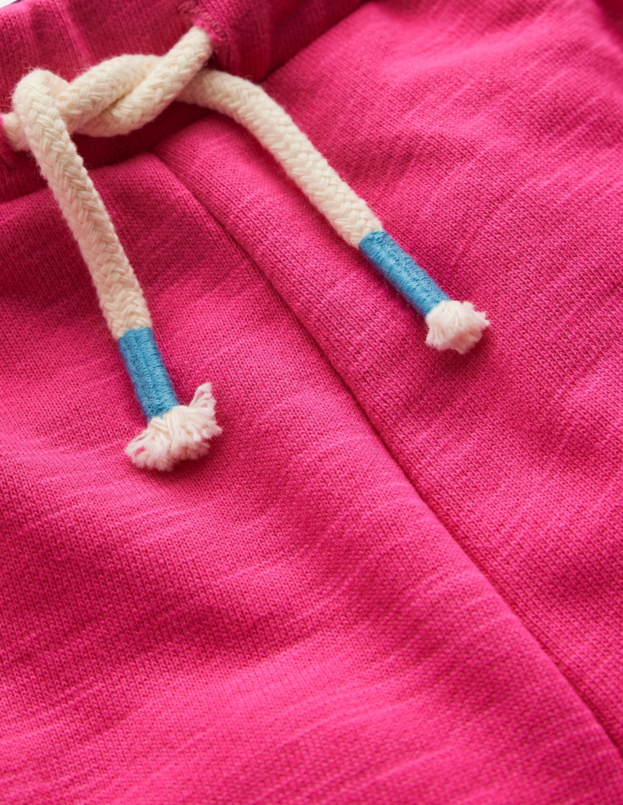Pom Trim Jersey Short-Raspberry Pink - Image 3