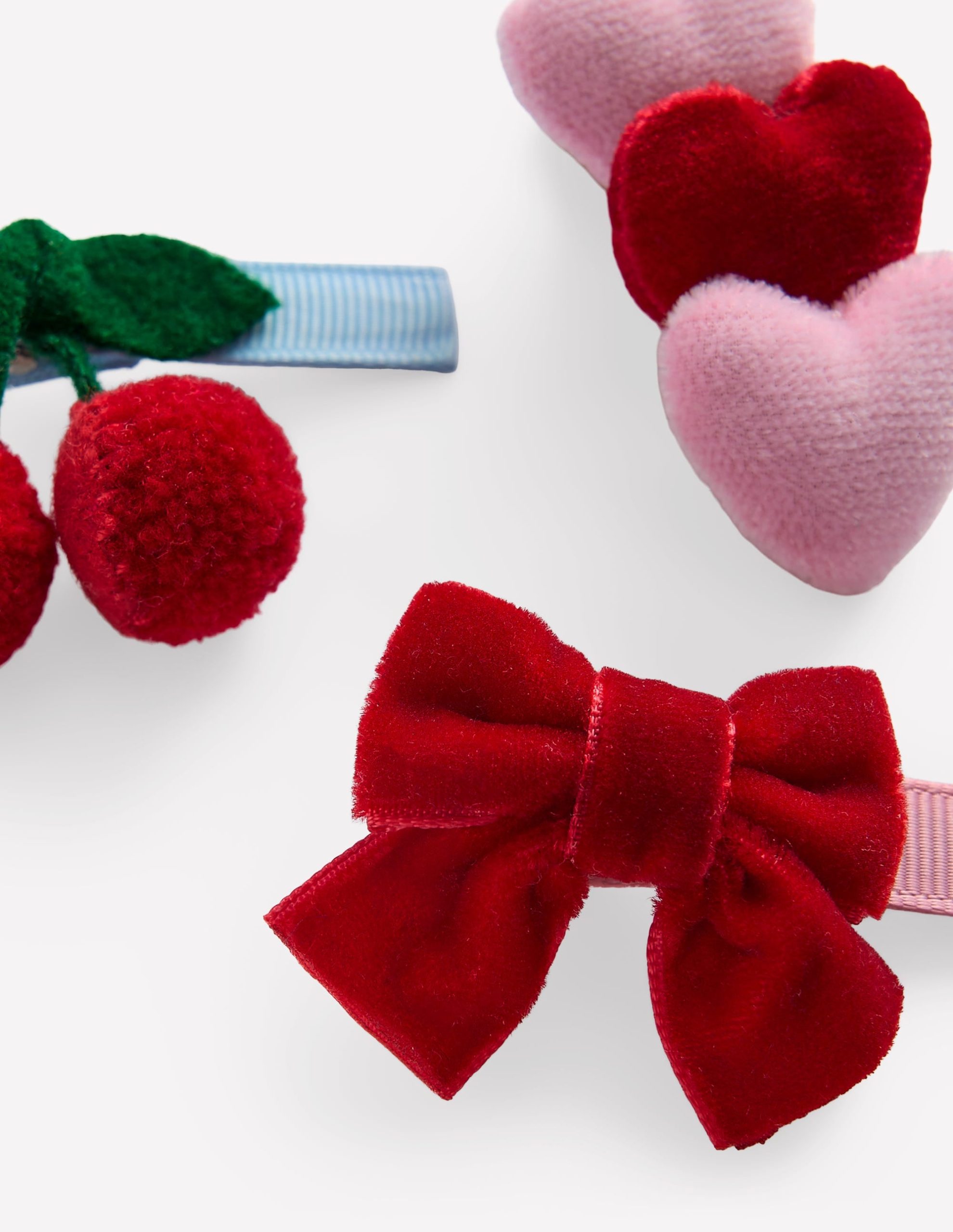 3-pack Hair Clips-Pretty Pink - Image 2